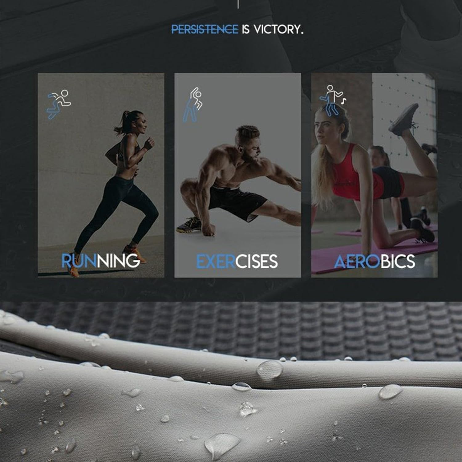 XUTONG Upgraded Running Belt with Adjustable Elasticity,Waterproof Running Phone Belt,Waist Bag Belt, Reflective Running Bag Belt,Fitness Training Bag,Men'S and Women'S Running Bag (Gray) image number 1