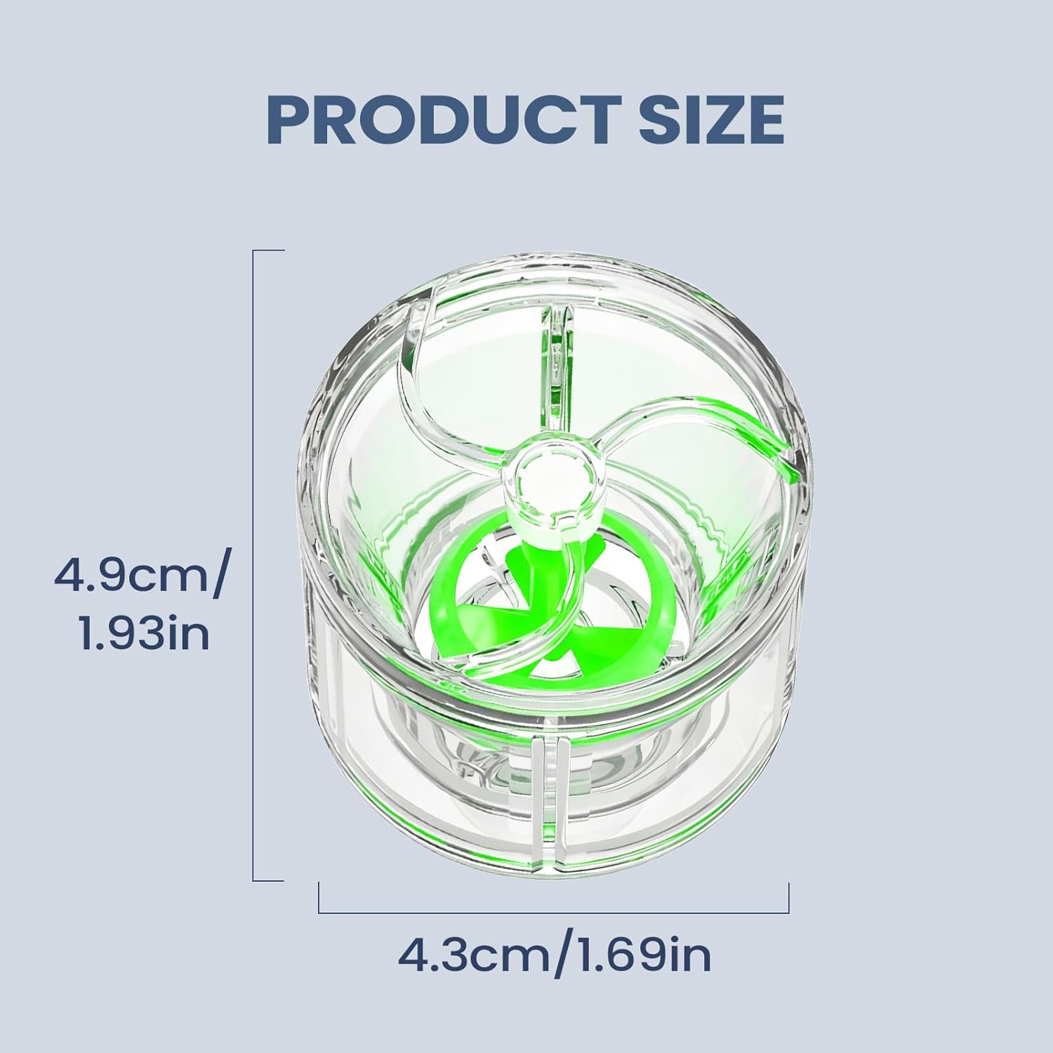 Aquarium Circulation Pump | Glow Flow Controller | Fish Tank Circulation Pump - for Oxygen Aeration Fish Tank Pond Pool Bird Bath - Yellow image number 3