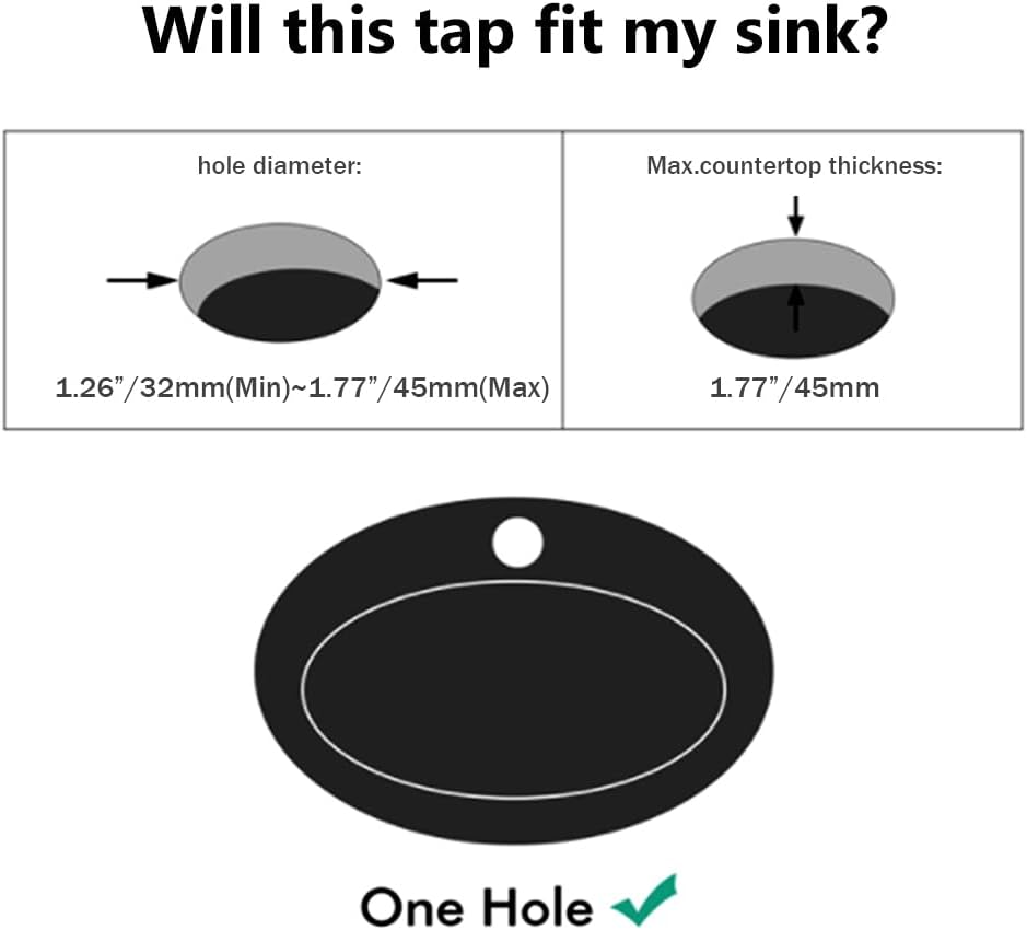 Decaura WELS Bathroom Basin Mixer Tap with Pull-Out Spray Head 2-Function Brass Basin Faucet (Chrome) image number 1