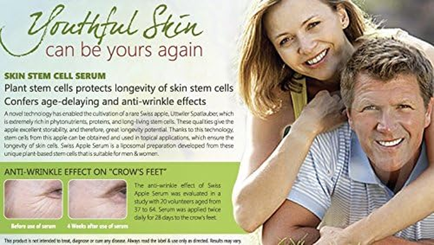 Active Skin Stem Cell Serum | Anti-Ageing Rejuvenating Facial Serum image number 3