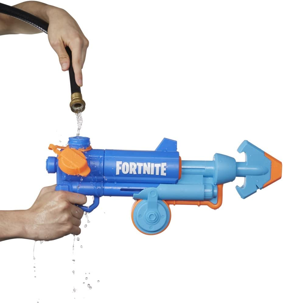 NERF Super Soaker  HG Water Blaster - Pump-Action Soakage for Outdoor Summer Water Games - for Teens - for Adults - Toys for Kids - Sport and Outdoor Toys - F2560, Multicolor