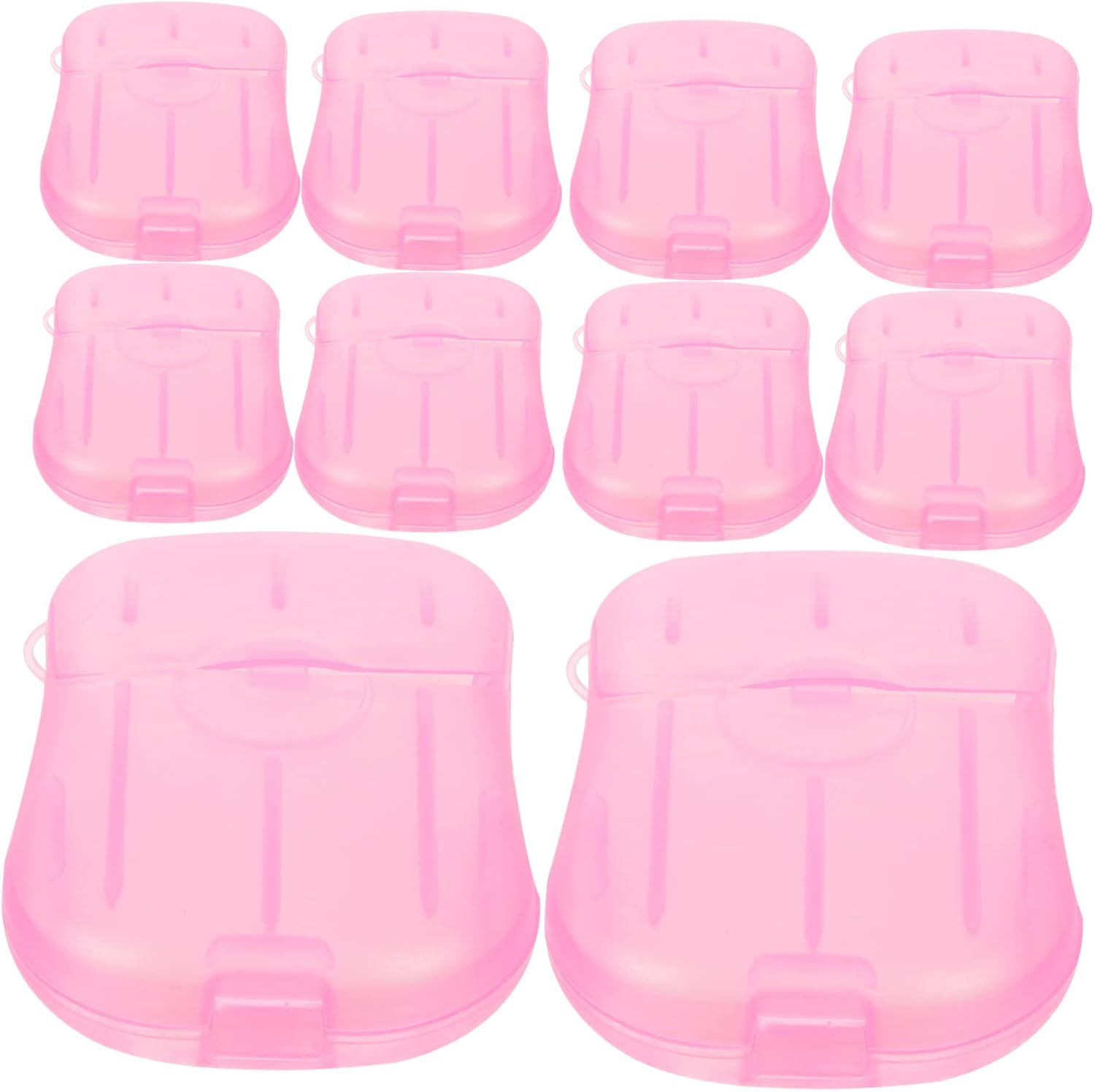 Outanaya Travel Soap Sheets Portable Soap Slices Convenient Box for Easy Hand Washing for Camping Outdoor Adventures and Travel Toiletry Needs Safe and Pleasant to Use