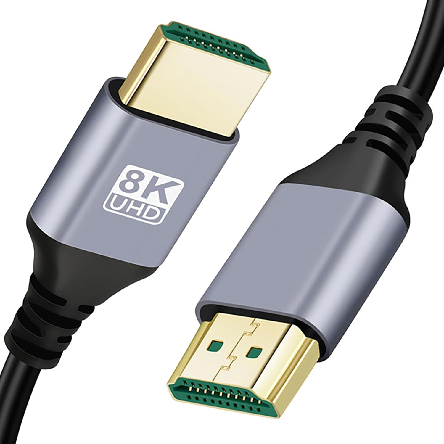 Tunghey Ultra Thin HDMI Cables, Slim & Flexible Soft 8K 4K HDMI to HDMI Cable (HDMI Cord) Support 4K@120Hz 8K@60Hz 48Gbps for Ro-Ku Tv/Hdtv/Ps5/Blu-Ray/Pc Monitor/Projector (0.5M)