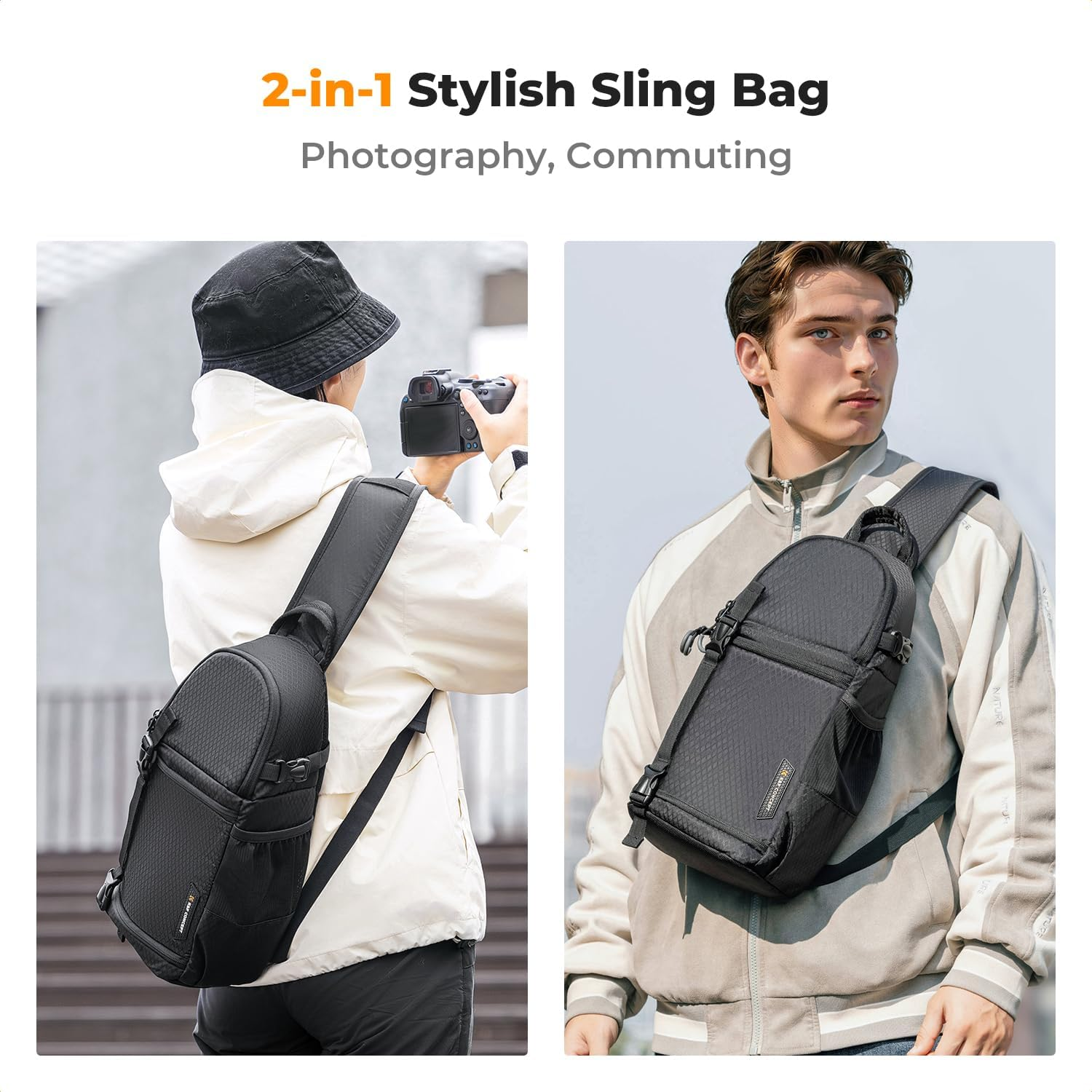 K&F Concept Camera Sling Bag Crossbody Bag
