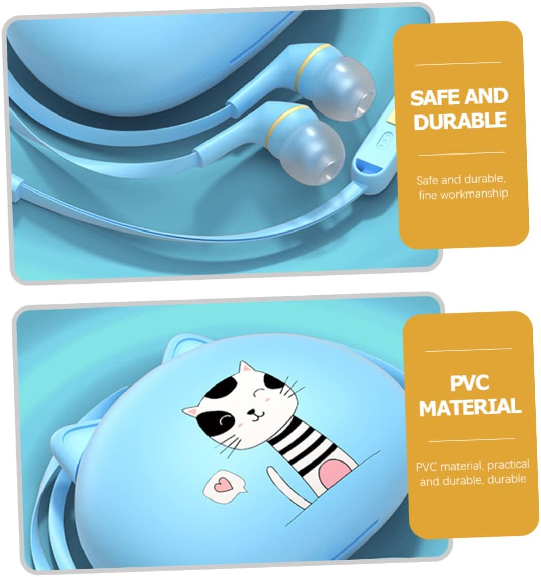 Mikinona -Ear Wired Earphones with High Sound Quality for Popular Smartphones, Universal Earbuds Cable Compatible with Dc5.00V Devices, Lightweight Phone Accessories for Gaming and Daily image number 6