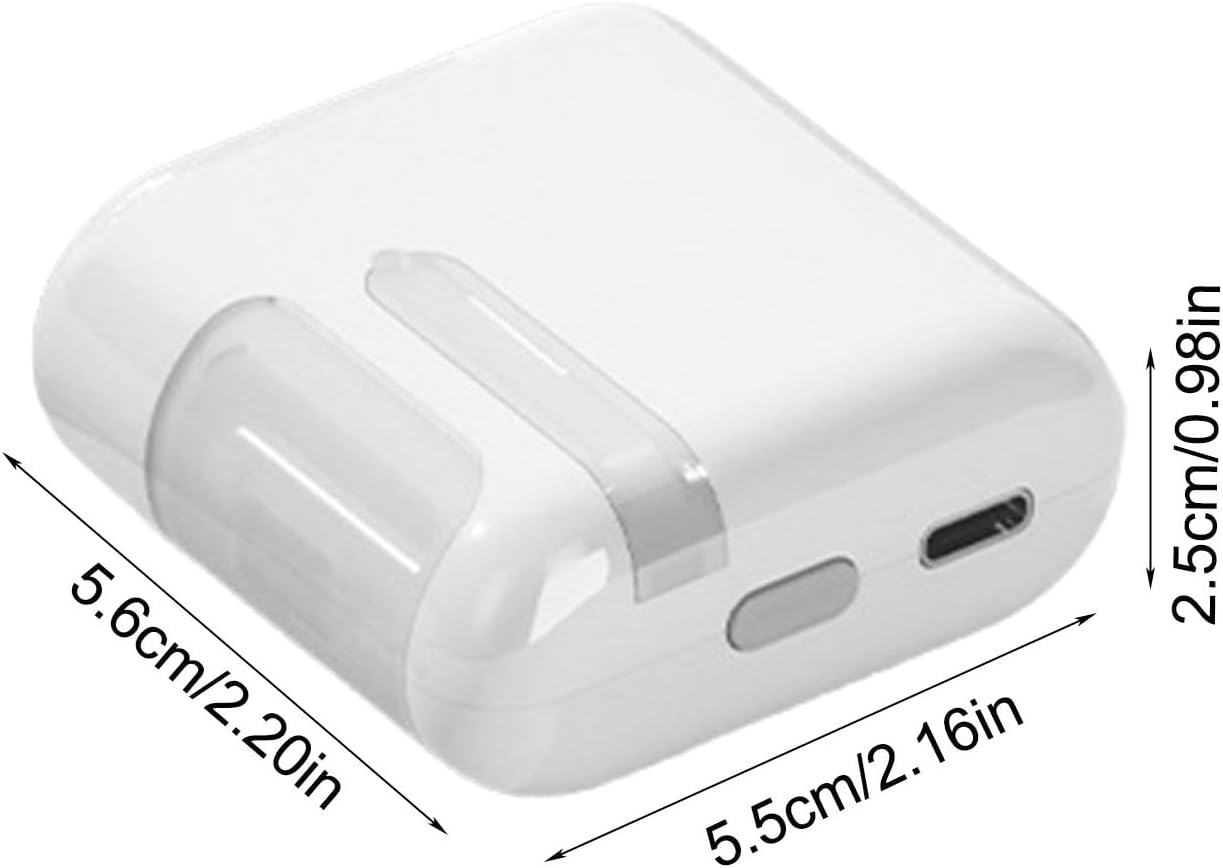 Automatic Nail File,Portable Automatic Nail Clipper | USB Rechargeable Nail Filer, Automatic Polishing Nail Clippers for Elderly, Children, Adults image number 6