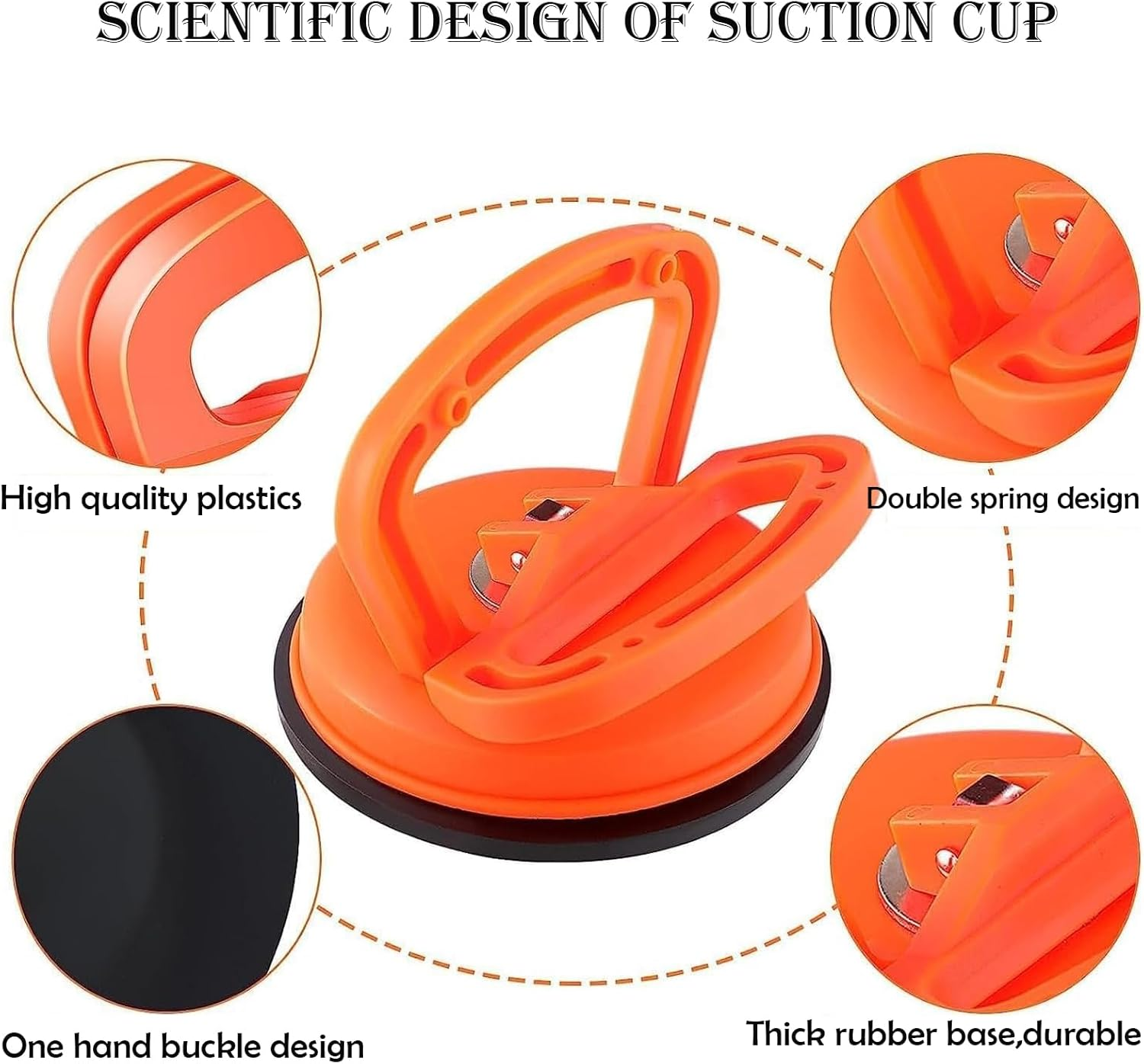 3 Pcs Automotive Dent Removal Tool,Powerful Suction Cup Repair Tool,Automotive Suction Cup Dent Remover and Dent Repair Kit,For Automotive Body Repair Tools,Glass, Screens,Tiles,Mirrors