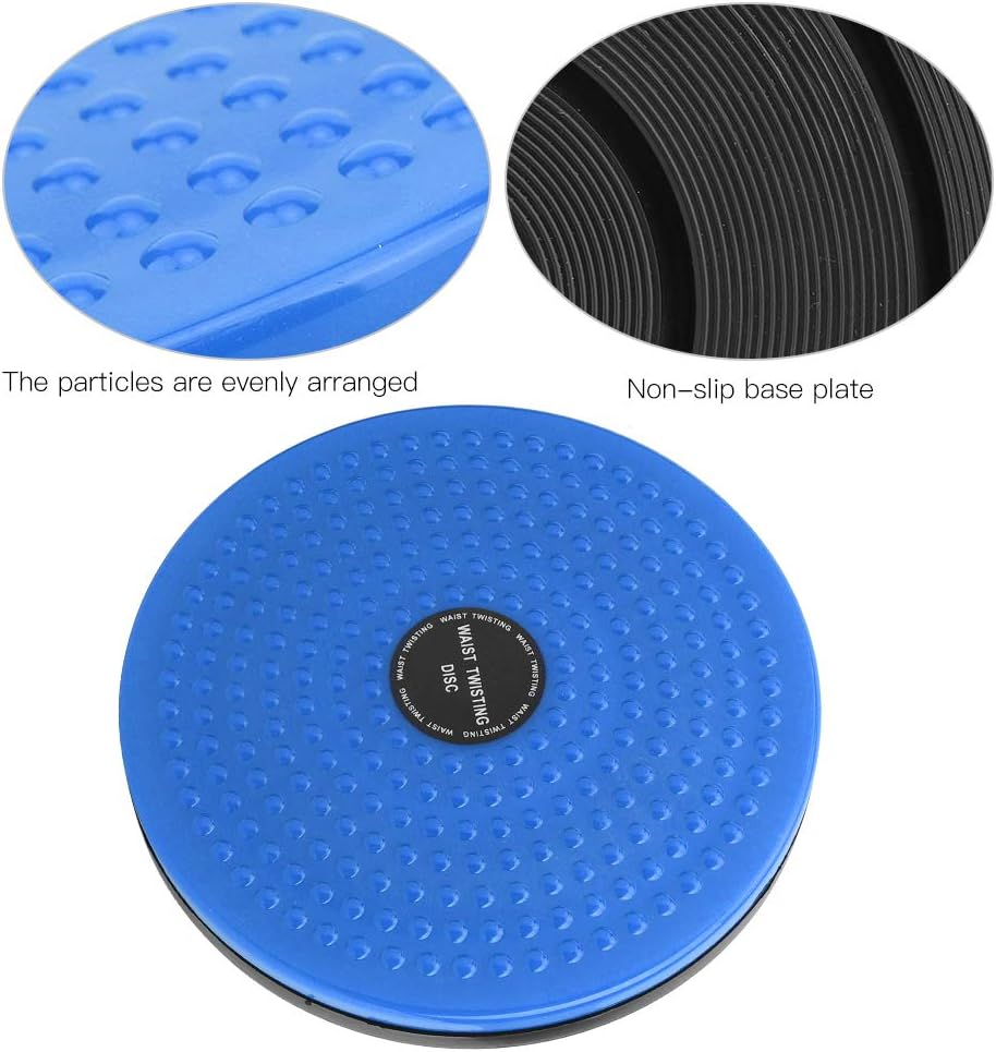 Twisting Waist Disc, Body Shaping Rotating Board with Non-Slip Base Plate, Thickened Design, Practical Multifunction Fitness for Body Slimming Curving, 3 Color (Blue) image number 4