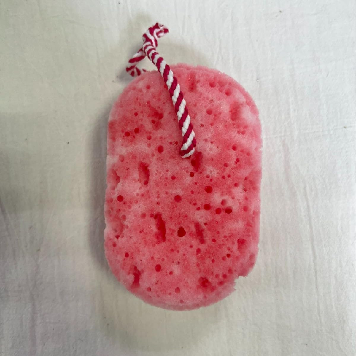 Bath Shower Sponge for Woman Man Relaxing Massage Body Exfoliating Sponge Deep Cleansing (Red+Yellow+Green, 3 PCS) image number 2