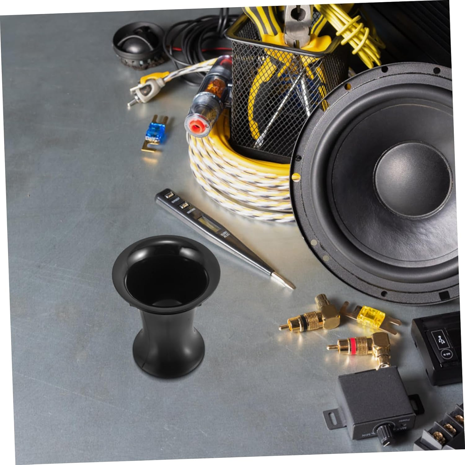 Tofficu Speaker Guide Tube for Reflex Port Bass Port Tubes Air Vent for Subwoofer DIY Speaker Repair Parts image number 2