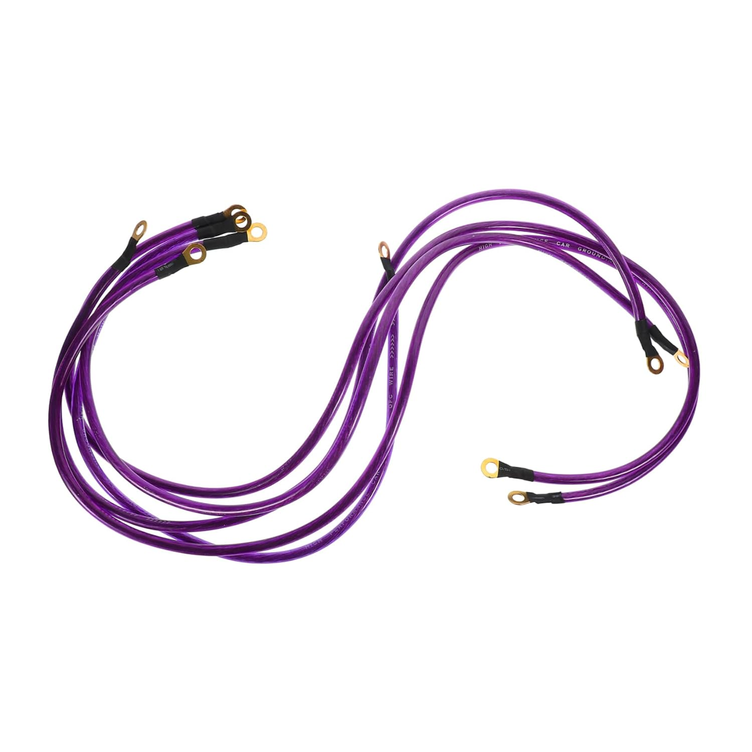 Iplusmile 5Pcs Subwoofer Cables Durable Audio Cables for Stable Signal Transmission Car Speakers and Home Audio Systems Quality