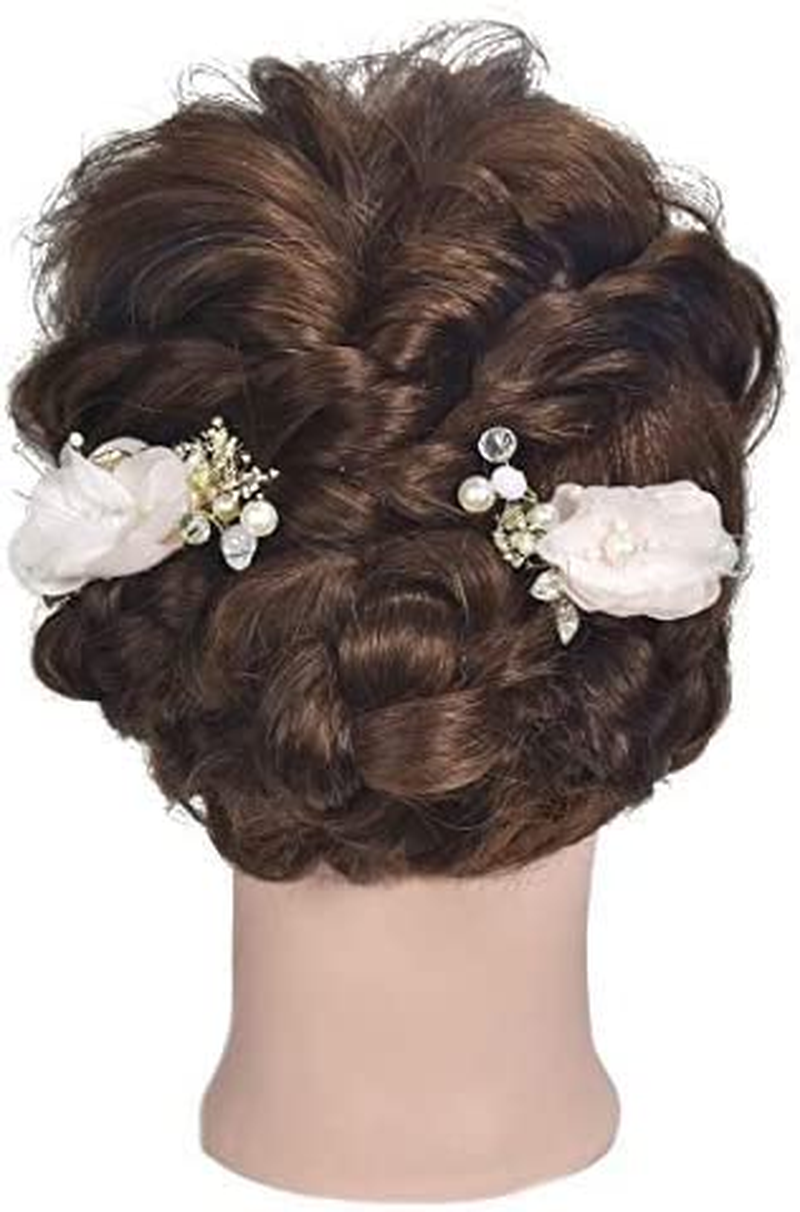 20"-22" Training Head Real Human Hair Cosmetology Hairdressing Mannequin Manikin Doll Head (Table Clamp Holder Included) image number 6