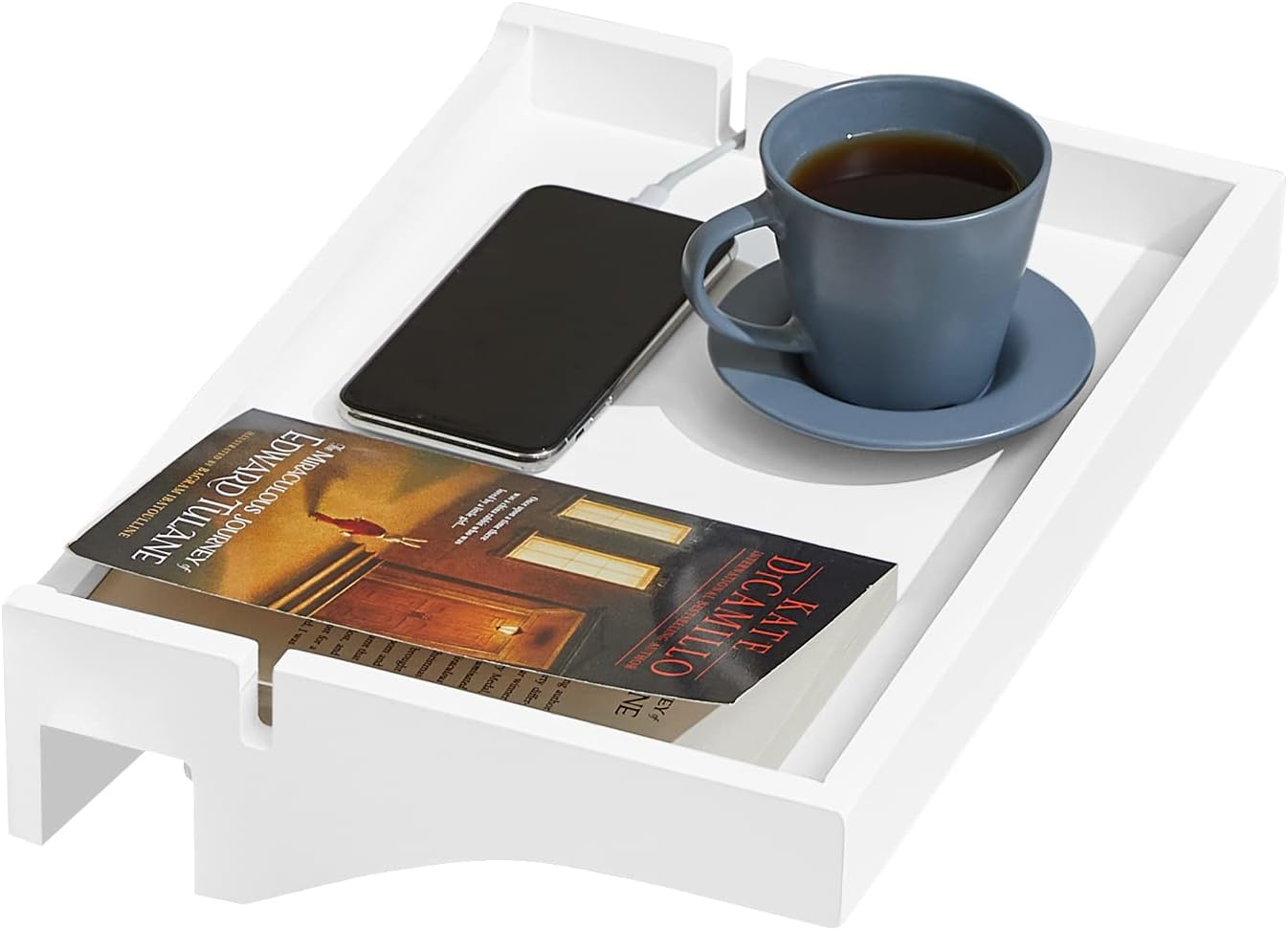 Sobuy Bedside Shelf Clip-On Hanging Shelf Table Tray Natural NKD01-N