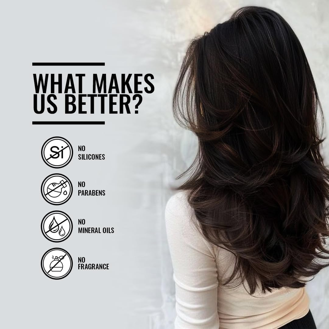 Morpheme Remedies Bhringraj, Onion & Black Seed Hair Oil - Promotes Hair Growth - Controls Hair Fall - No Mineral Oil & Silicones - 200Ml image number 4