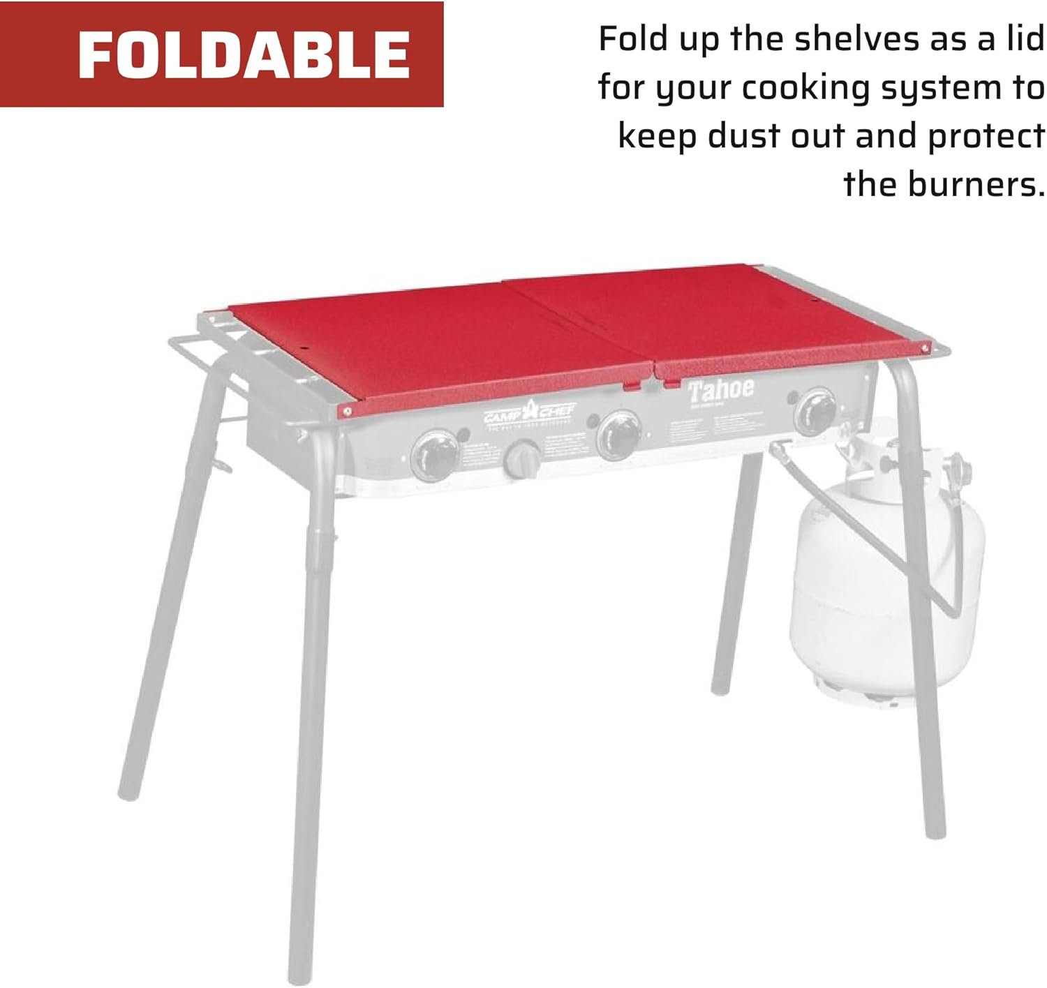 Camp Chef Folding Side Shelf Set for 14-Inch Cooking Systems image number 2