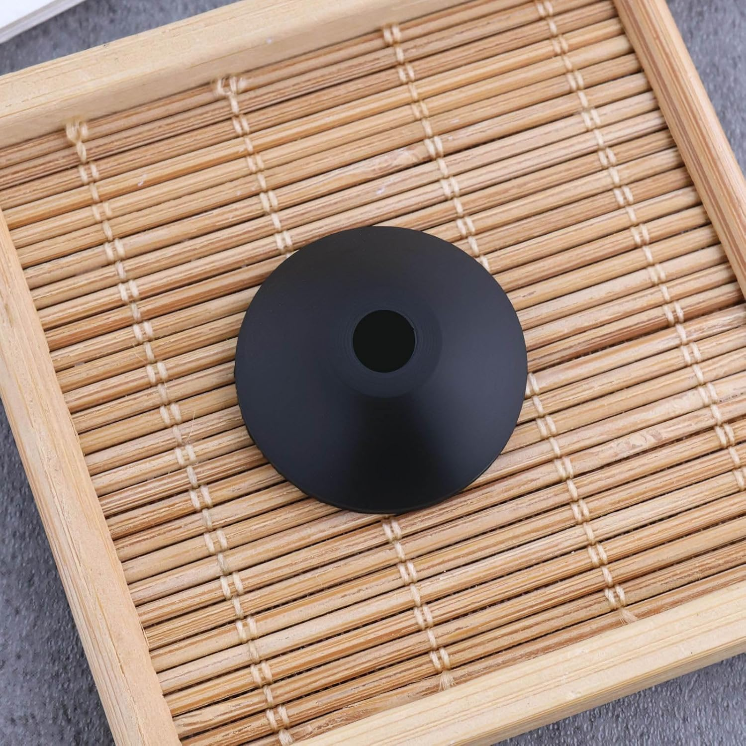 10Pcs M6 Toilet Bolt Rubber Washers for Toilet Seat Hinge Fitting Replacement 25Mmx10Mmx10Mm Toilet Tank Screws Conical Non Slip Washers Black image number 2