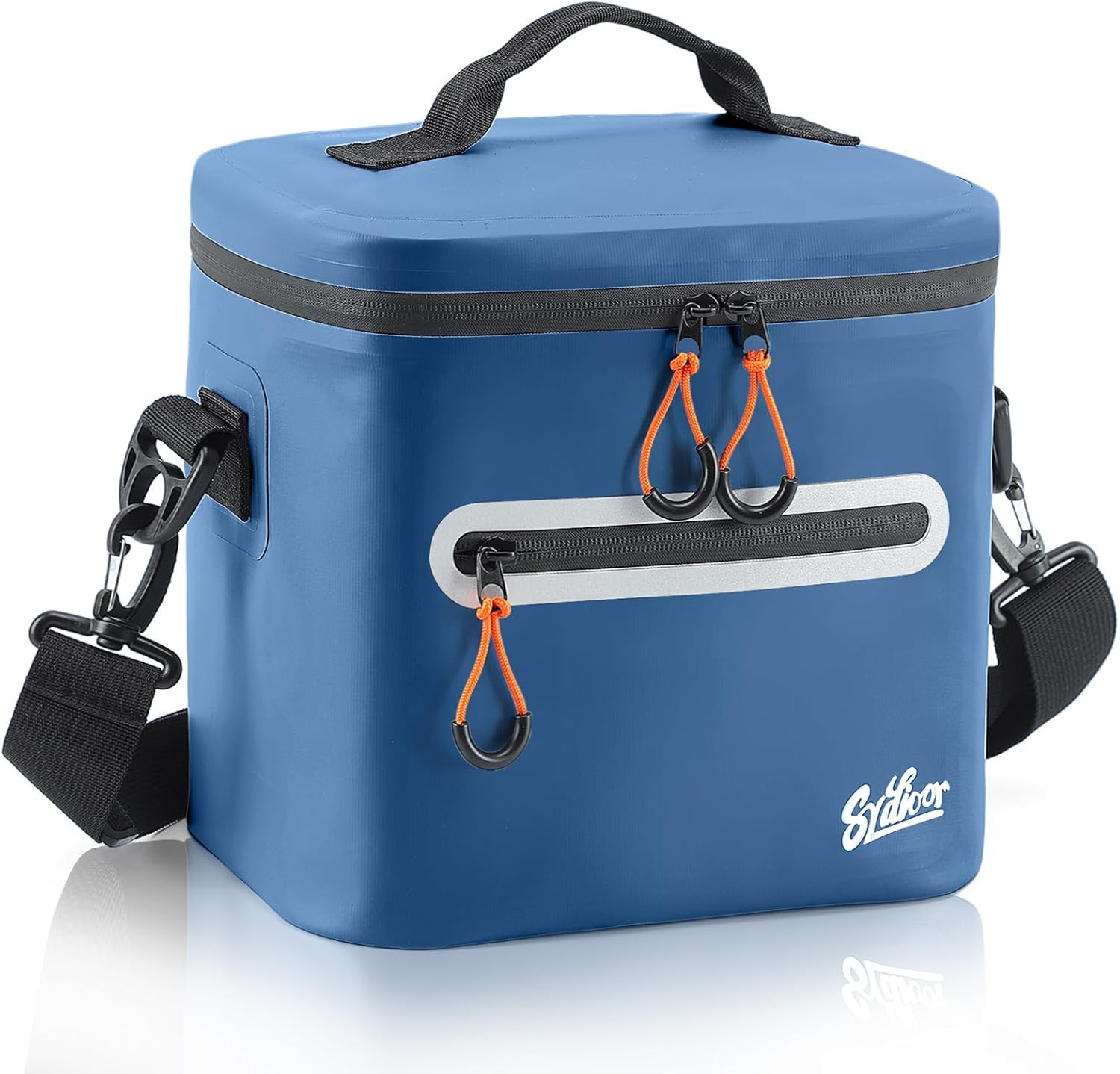 Soft-Sided Cooler Bag, 7/16/30 Can Portable Ice Chest Box, Waterproof, Leak-Proof, Insulated Cooler for Lunch, Beach, Drink, Beverage, Travel, Camping, Picnic