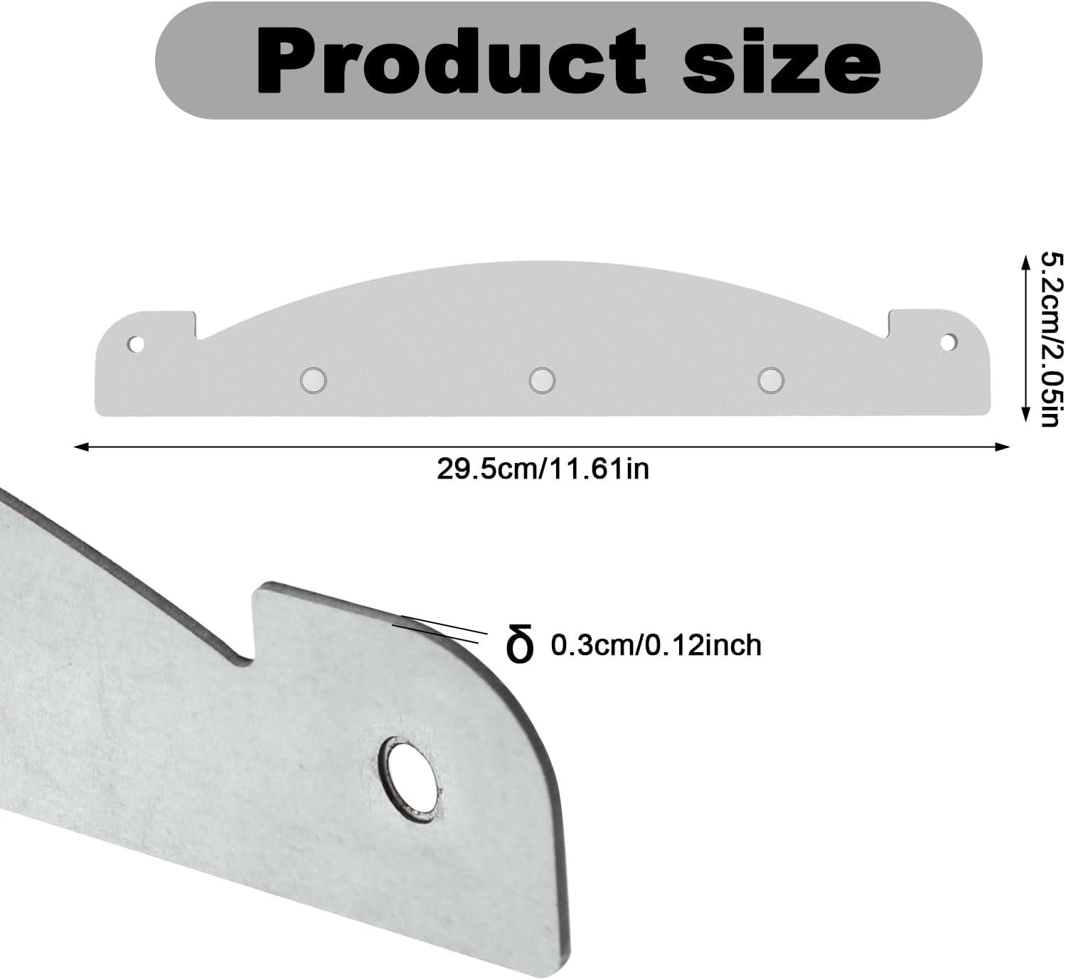 NQEUEPN Pit Boss Heat Deflector Pit Boss Heavy Duty Steel Heat Deflector Modification Heat Diffuser Magnetic Plates Thermal Air Gap Temperature Detection