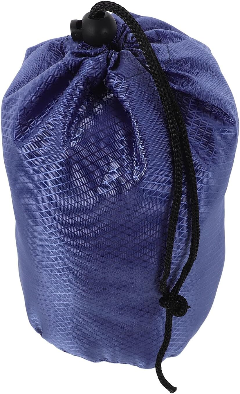 BIUDECO Lightweight Nylon Drawstring Bag for down Jacket Compression Travel Organizer Pouch with Reinforced Stitching Multipurpose Clothing Storage Space-Saving Design for Luggage image number 2