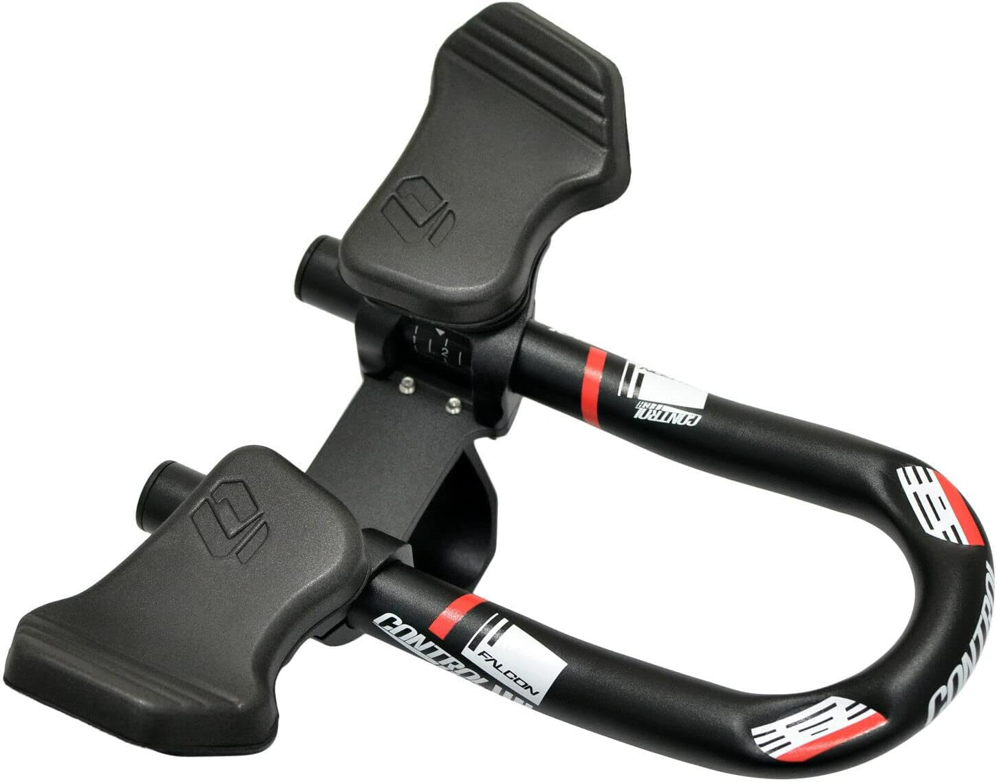 Controltech TTH-14-S Falcon Mini Clip-On (Stem Mounted) Aerobar for Triathlon, CH2539