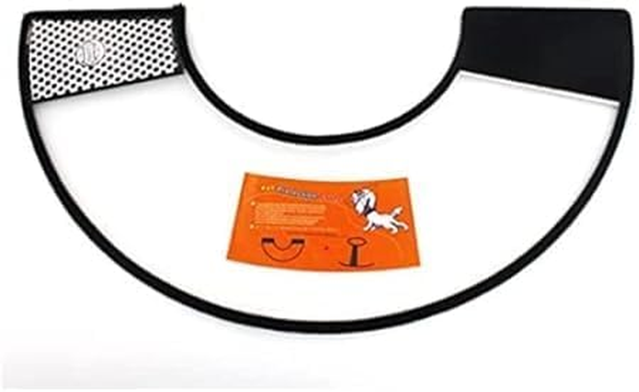 Adjustable Pet Cone Dog Cone Collar Protective Collars Anti-Bite Lick Wound Cone Healing for Small Dogs (White, 4) image number 5
