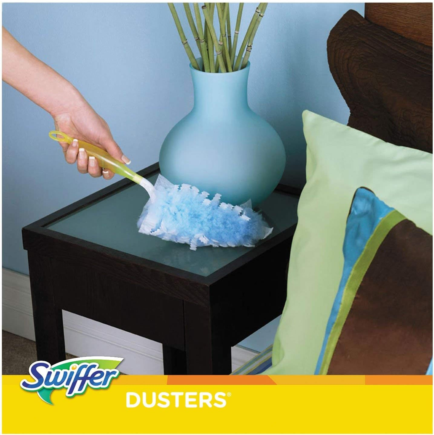 Swiffer Unscented 180 Dusters Refills Only, 10 Count per Pack - 4 per Case. image number 1