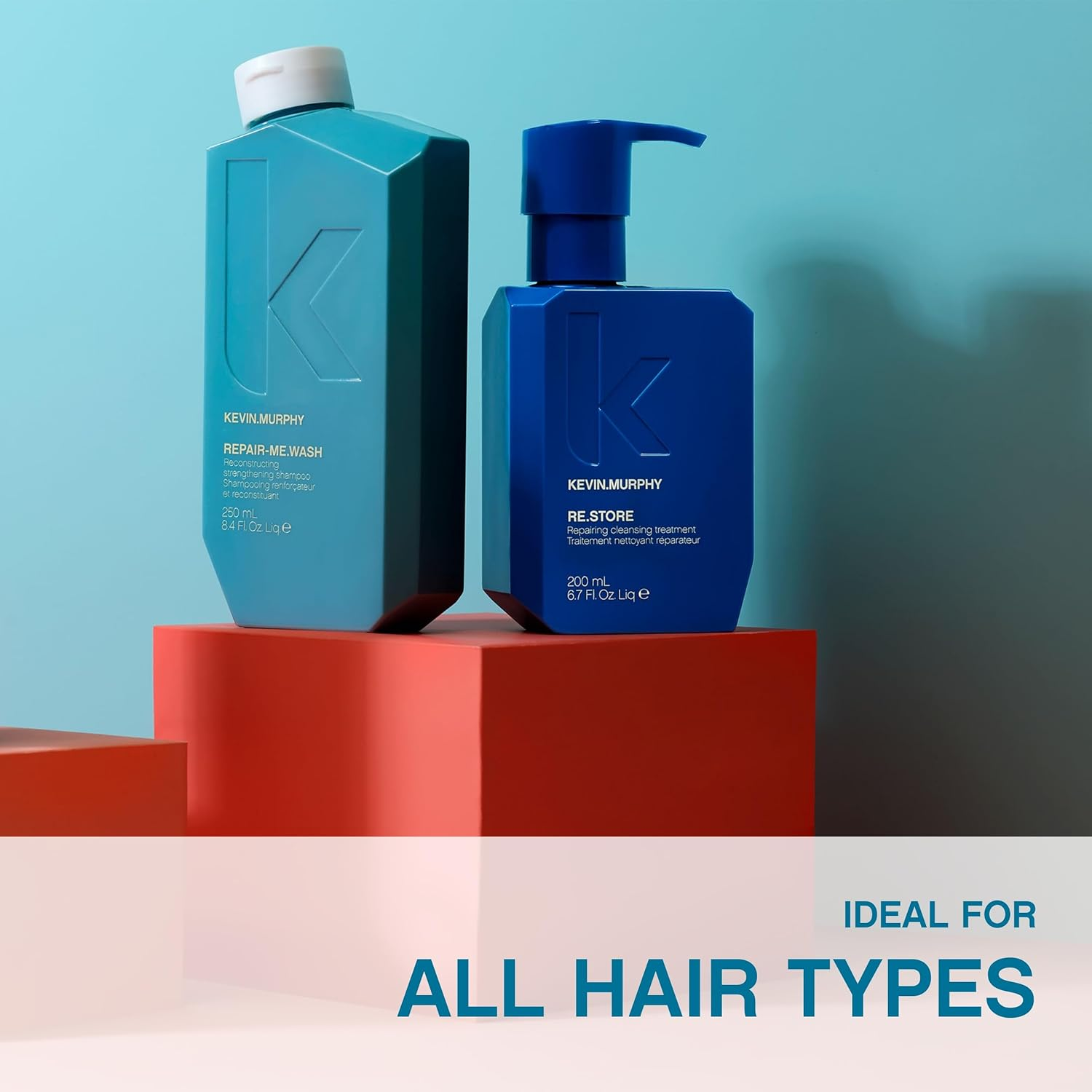 KEVIN.MURPHY RE.STORE Cleansing Hair Treatment - for Dry, Damaged & Overprocessed Hair - Repairs & Restores with Proteins & Amino Acids - 200 Ml image number 1