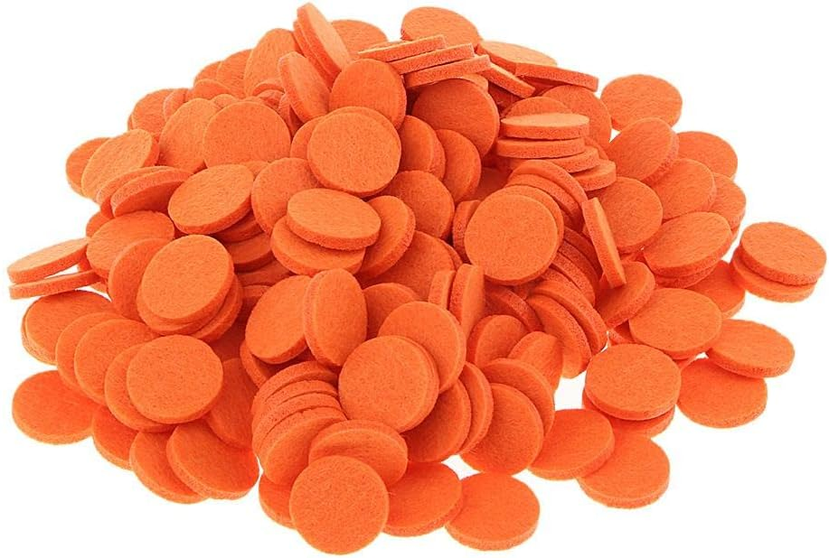 Nishiyuenyi 200Pcs Charms Pendant Locket Essential Oil Diffuser - 21Mm, Orange image number 2