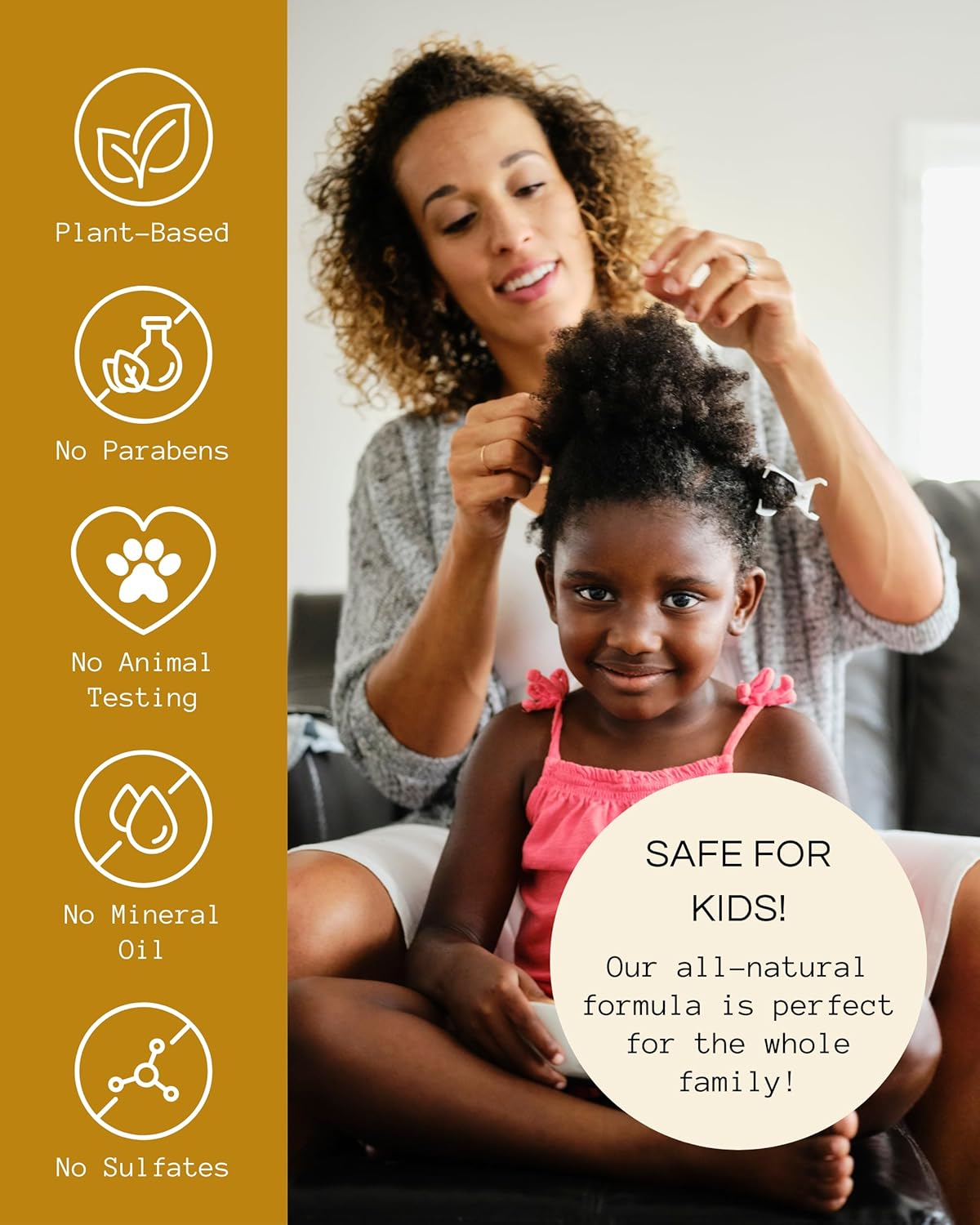 Righteous Roots Rx Hair Oil for Hair Growth, anti Frizz and Thickener Best for Curly, Wavy Natural Hair and Beards. 4Fl Oz (Previously Known as Hair RX) image number 6