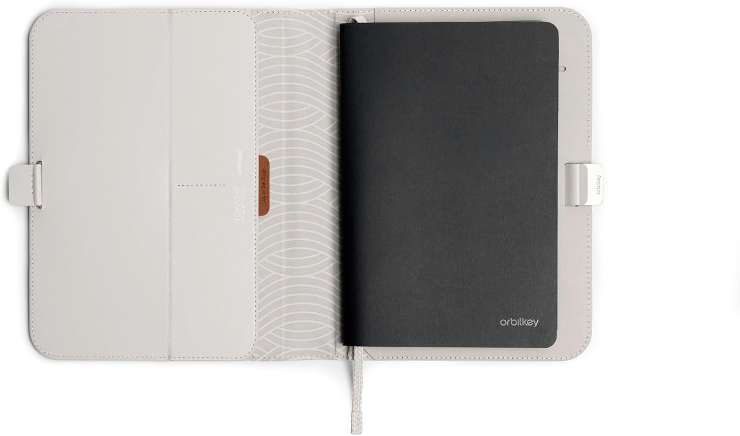 Konmari | Orbitkey Leather Compendium A5 - Stone image number 1