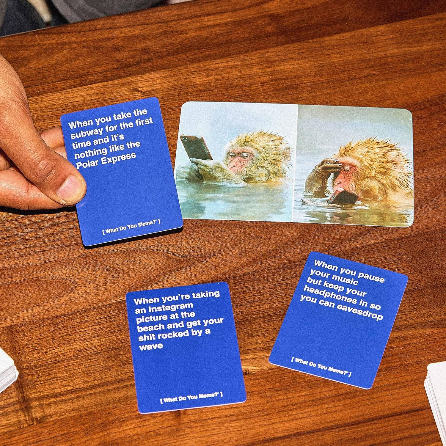 What Do You Meme? Core Game - the Hilarious Adult Party Game for Meme Lovers (Bigger Better Edition) image number 3