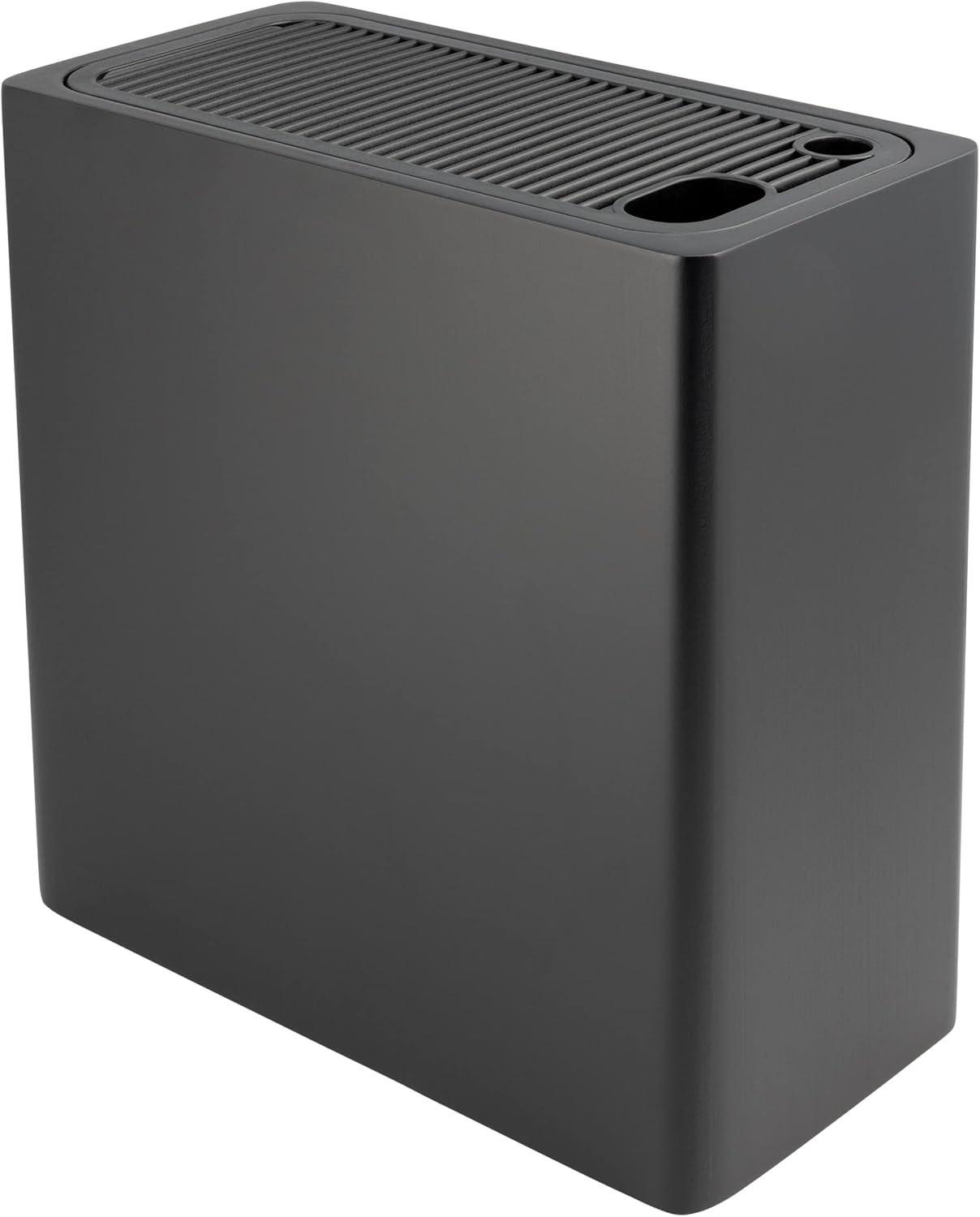 Rockingham Forge Universal Knife Block, Extra Large Storage Block with 28 Slots, Black,Kb-6824Bk image number 1