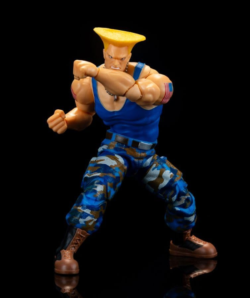 Jada Toys Street Fighter II - 6 Inch Guile (Player 2) Figure image number 3
