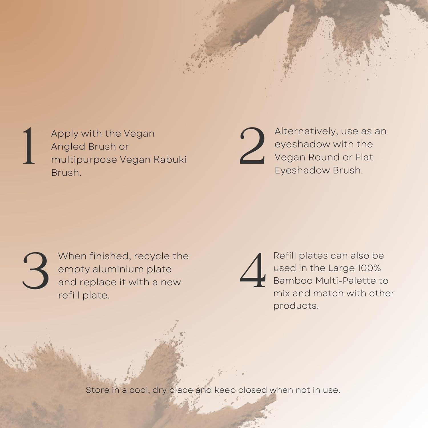 Scoop Whole Beauty Sunkissed Pure Pressed Mineral Bronzer | Highly Pigmented, Blendable & Long-Wearing | Vegan, Non-Toxic, Plastic-Free Refillable FSC Bamboo Compact | 10G image number 3