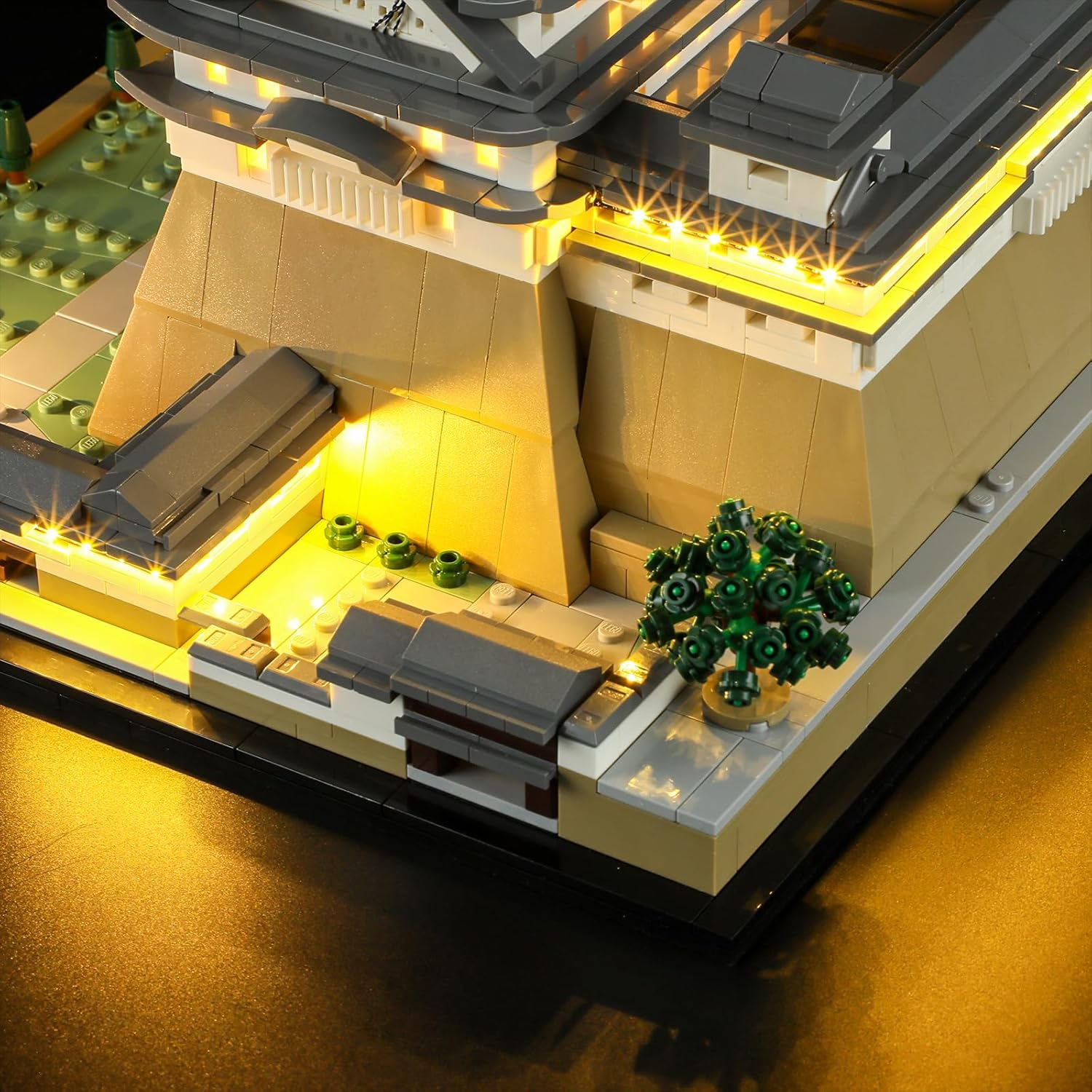BRIKSMAX Led Lighting Kit for  21060 Himeji Castle - Compatible with  Architecture Building Set- Not Include  Set image number 2
