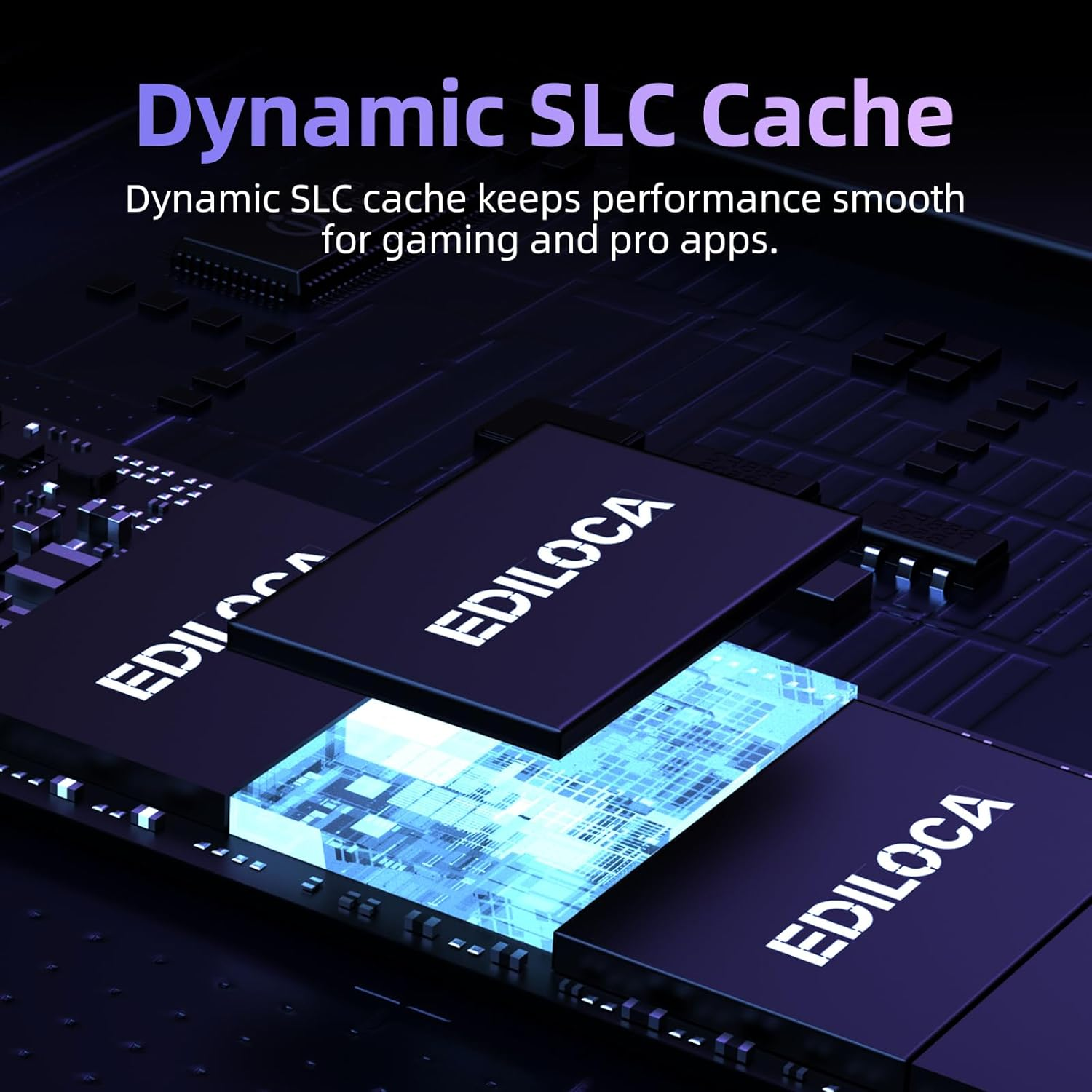 EN600 PRO SSD 256GB Pcle 3.0X4, Nvme M.2 2280, up to 2800Mb/S, Internal Solid State Drive, SLC Cache 3D NAND TLC, Graphene Cooling Sticker, Storage for PC, Desktop and Laptops image number 3