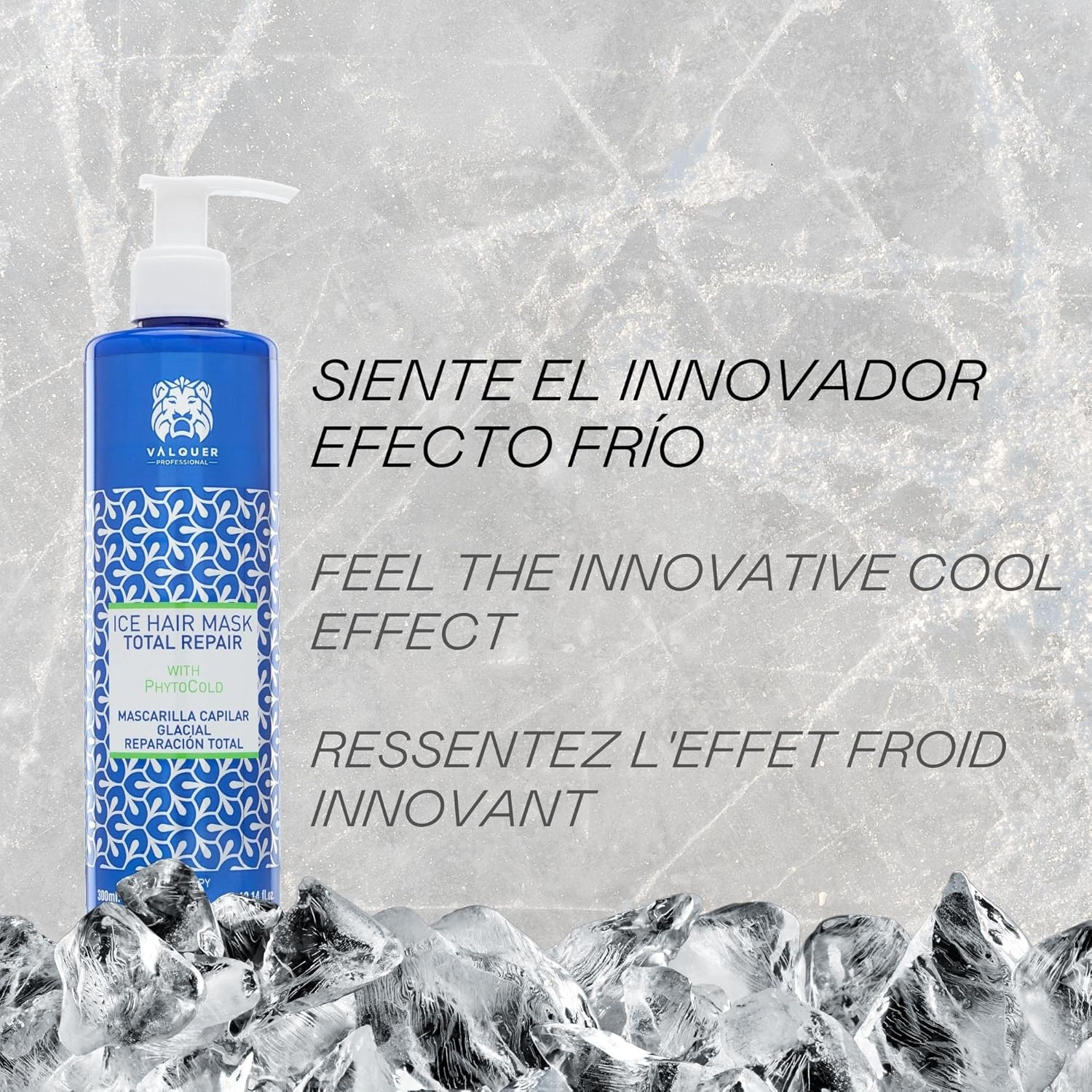 Ice Hair Mask Total Repair with Phytocold 300 Ml image number 6