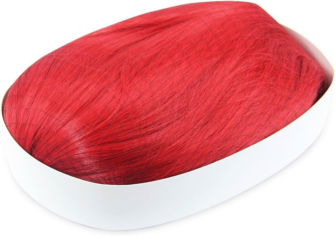 Emaxdesign Wigs 28 Inch Wavy Curly Cosplay Wig with Free Wig Cap and Comb (Red) image number 3