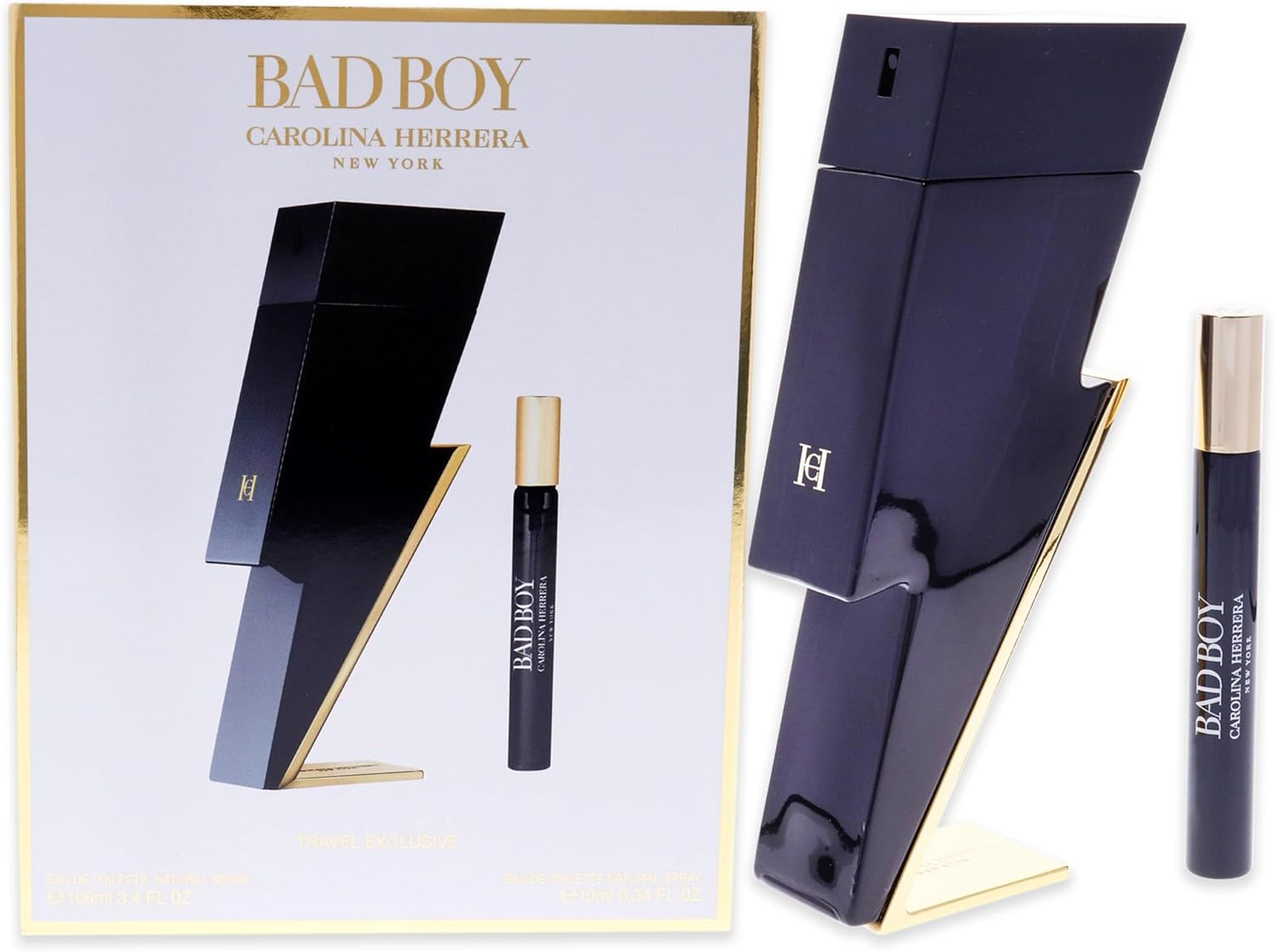 Carolina Herrera Bad Boy 2 Piece Gift Set for Men image number 2