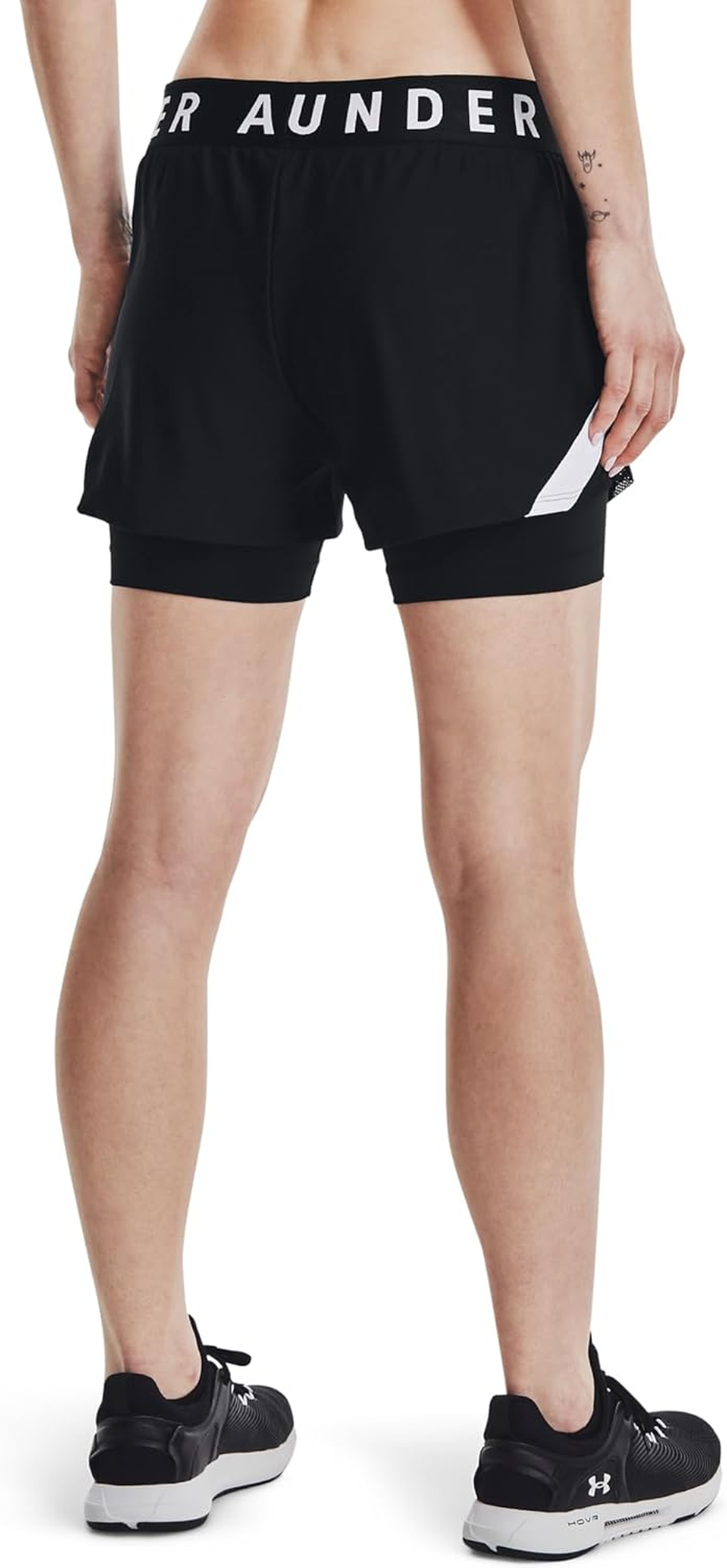 Under Armour Women'S Play up 2 in 1 Shorts image number 2