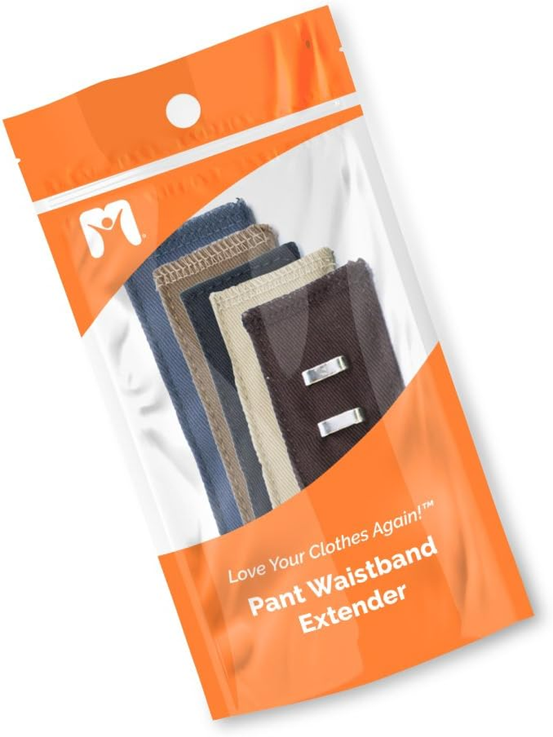 Pant and Skirt Waistband Hook Extender 5-Pack in Different Pants Colors by More of Me to Love image number 3