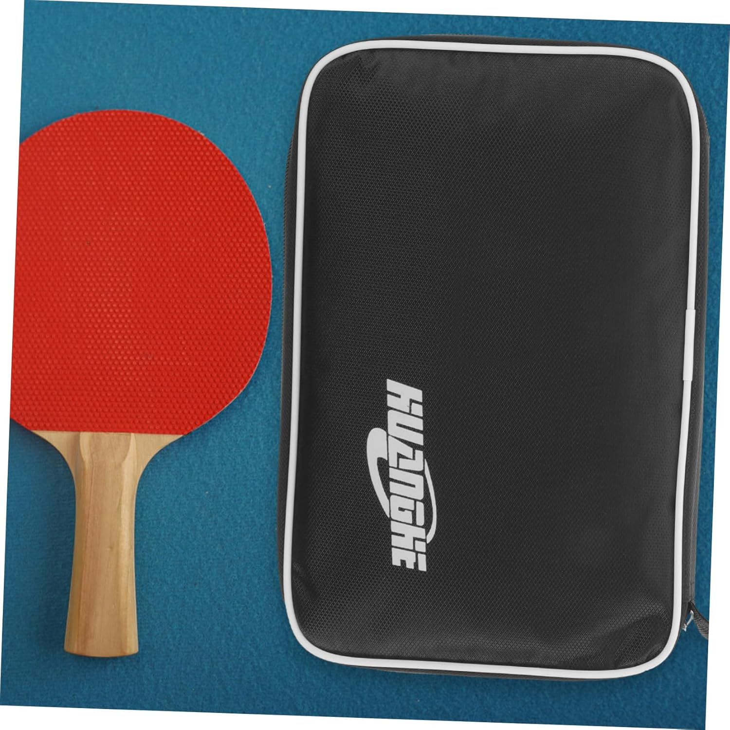 Milisten Table Tennis Bag Tt Racket Cover Table Tennis Racket Cover Table Tennis Bat Holder Table Tennis Paddle Case Table Tennis Racquet Cover Tt Paddle Bag Oxford Cloth Hard Box Pingpong image number 3