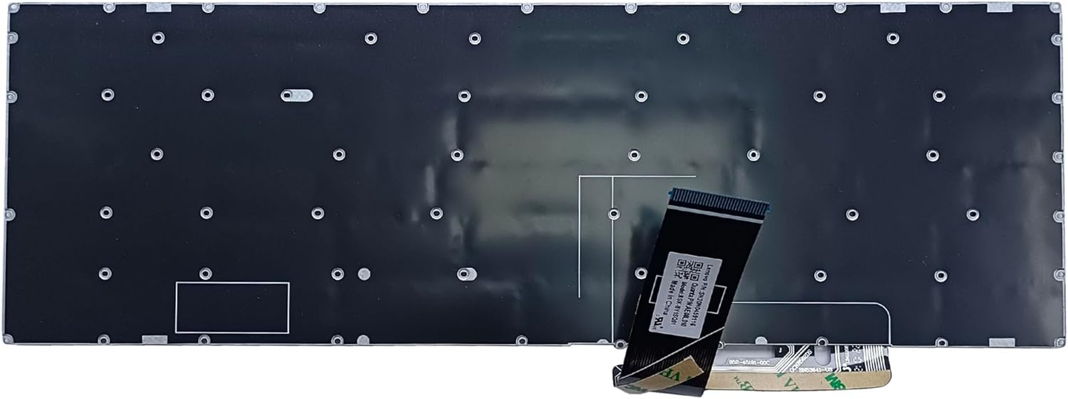 Replacement Laptop Non-Backlit Keyboard for Lenovo Ideapad Gaming 3-15ACH6 3-15ARH05 3-15IHU6 Legion 5-15ARH05H 5-15IMH05 5-15IMH05H 5CB0Z21106 5B10N01700 5CB0Z26770 PR5CYB SN20X22315 image number 2