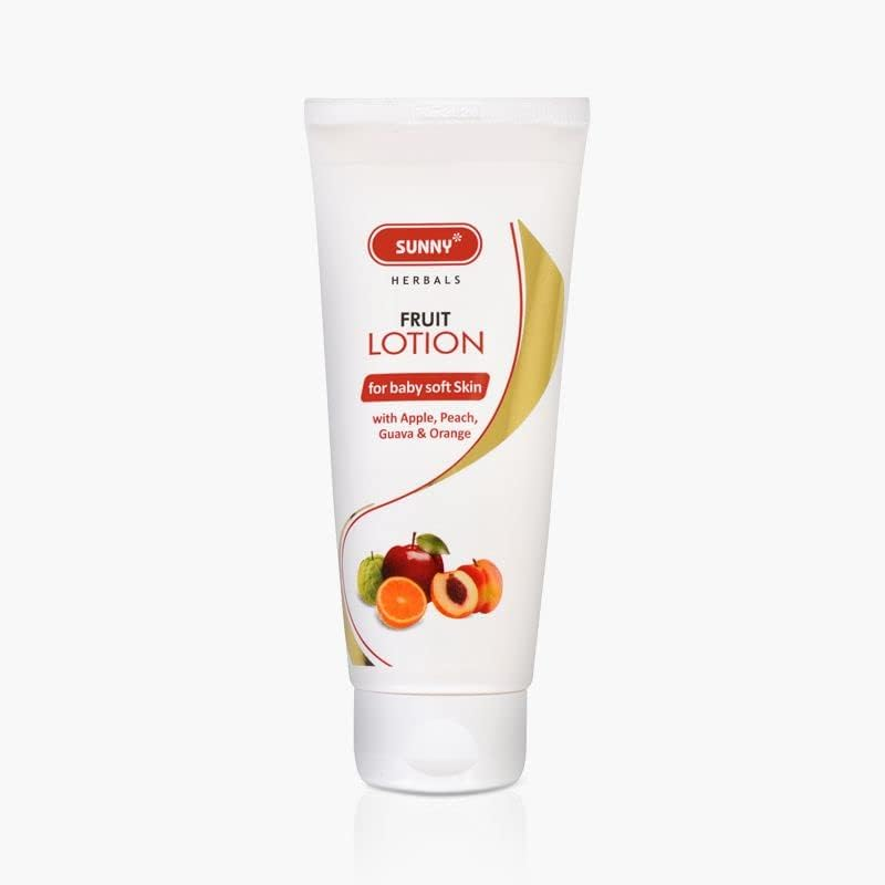 Sunny Fruit Lotion(100Ml) & Derm Aid Soap(4 * 75Gm) | for a Youthful & Glowing Complexion | Removes Dark Spots & Blemishes | for Rashes and Infection Free Skin | Counters Dry Skin & Keeps It Radiant
