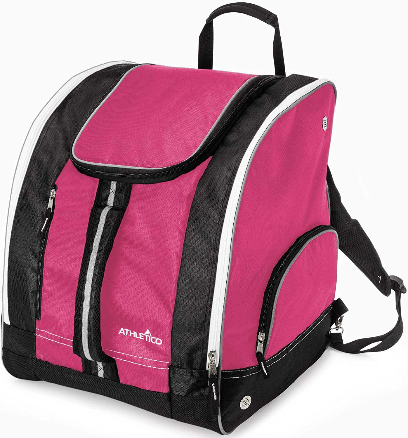 Athletico Ski Boot Bag - Skiing and Snowboarding Travel Luggage - Stores Gear Including Jacket, Helmet, Goggles, Gloves & Accessories - Venting and Grommets for Snow Drainage