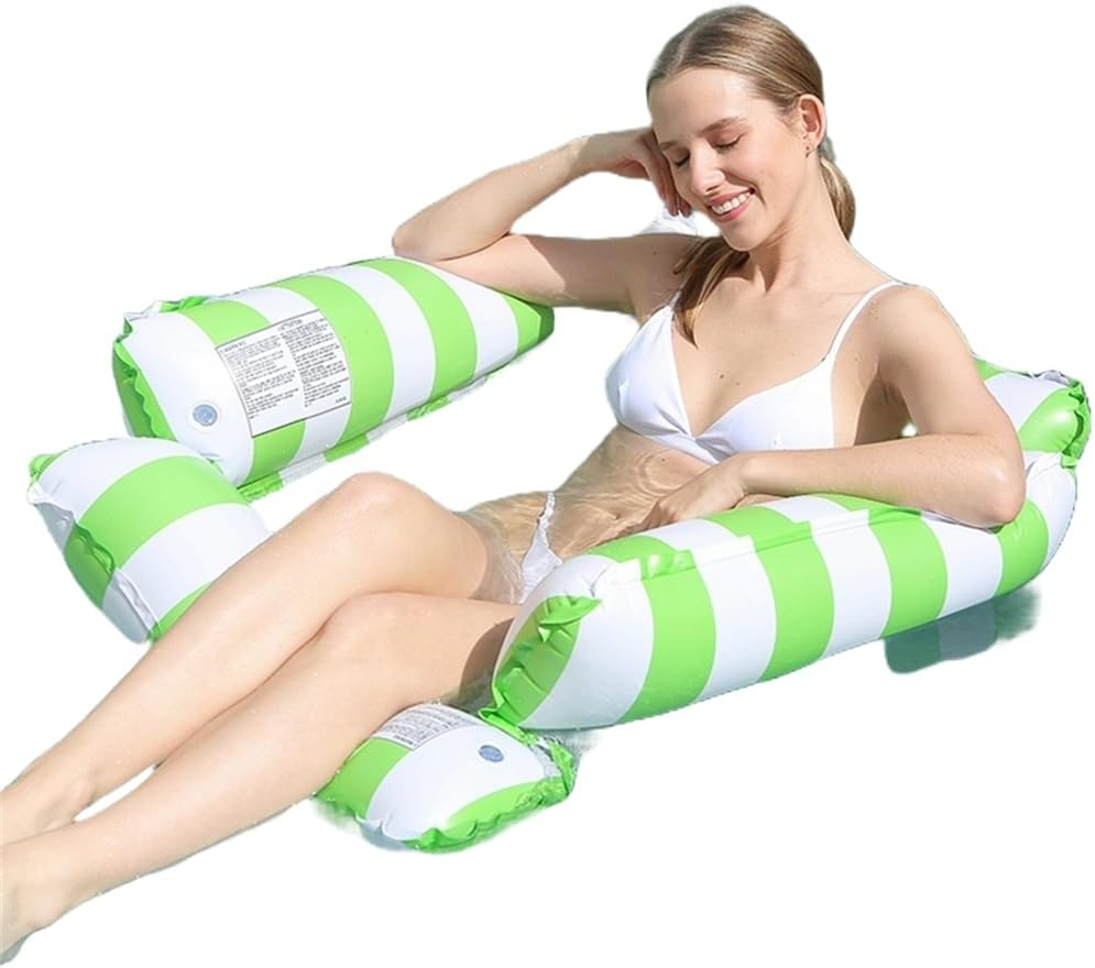 Baronhong Inflatable Swimming Aids for Adults, 4 in 1 Multipurpose Swimming Aid for Pool, Water Hammock for Adults, Pool, Lake, Beach
