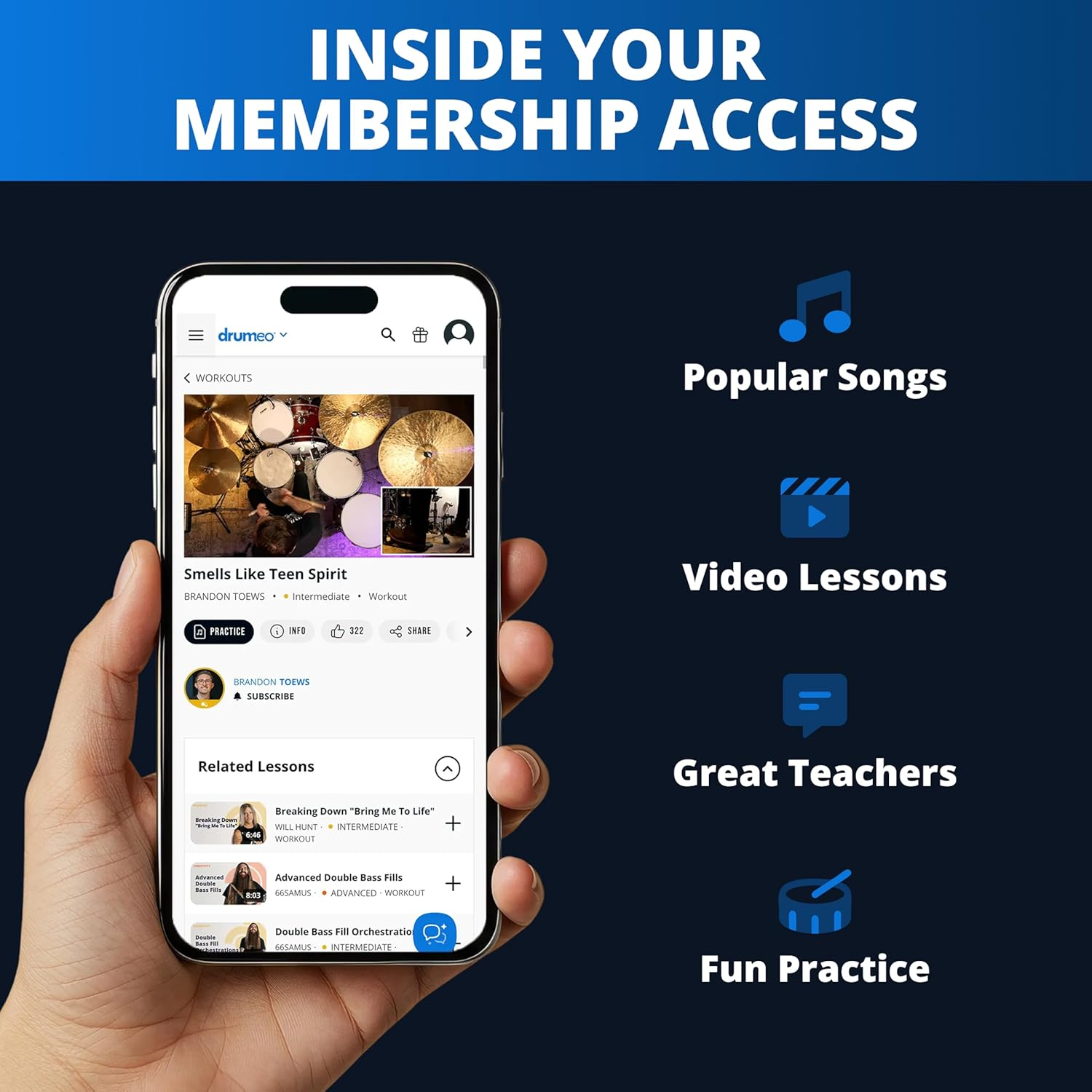 Drumeo Eardrums Black Edition image number 1