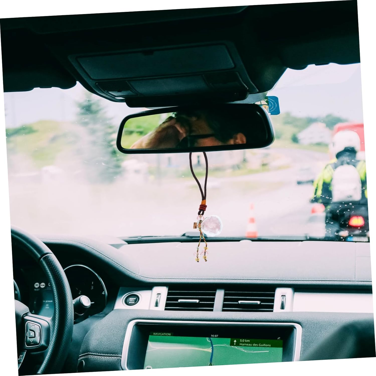 STOBAZA 5Pcs Car Perfume Pendant Car Interior Ornament Unique Hanging Decoration image number 5