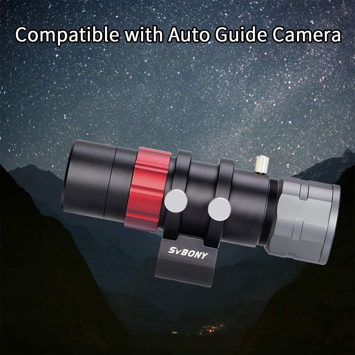 SVBONY SV165 Mini Guide Scope, Compatible with SV305 Pro ZWO QHY Orion Auto Guiding Cameras image number 5