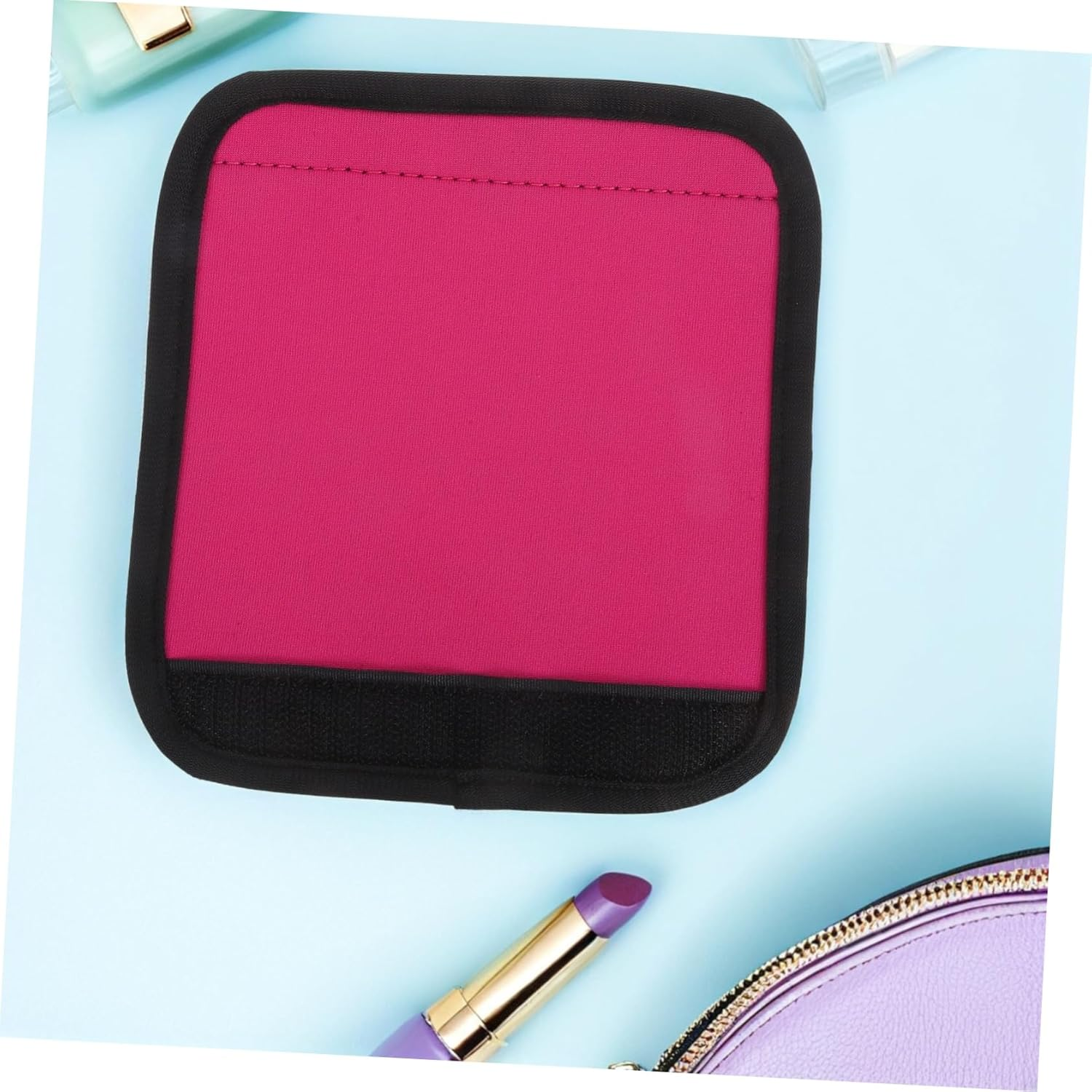 CLISPEED Luggage Handle Cover Protective Wraps for Suitcase Handles Comfortable Grip for Travel Made of Material Easy to Install and Use image number 1